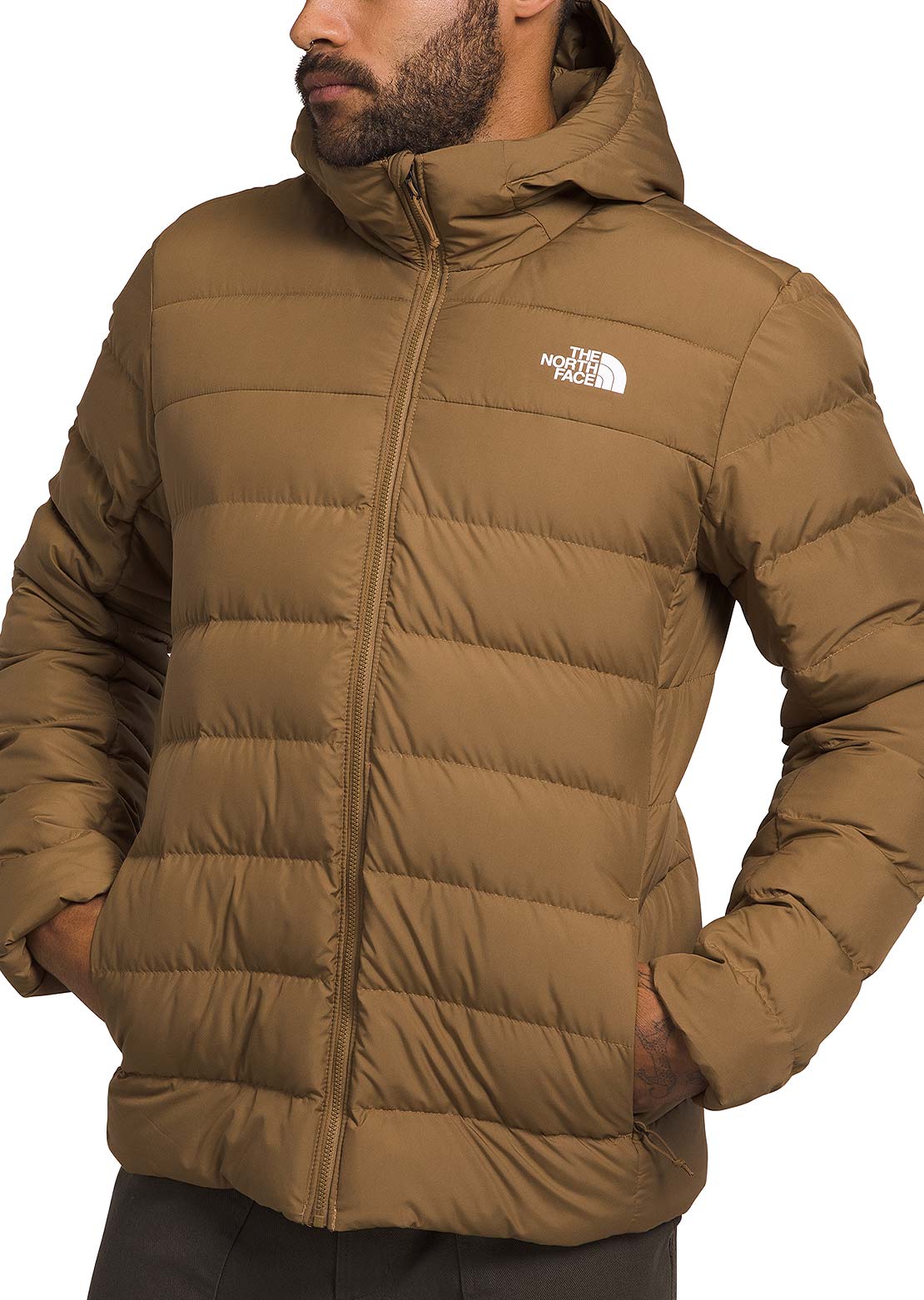 The North Face Men's Aconcagua 3 Hood Utility Brown-NPF