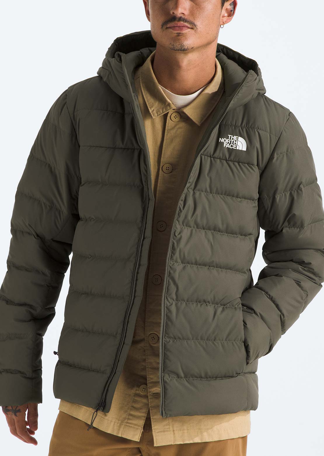 The North Face Men's Aconcagua 3 Hood New Taupe Green
