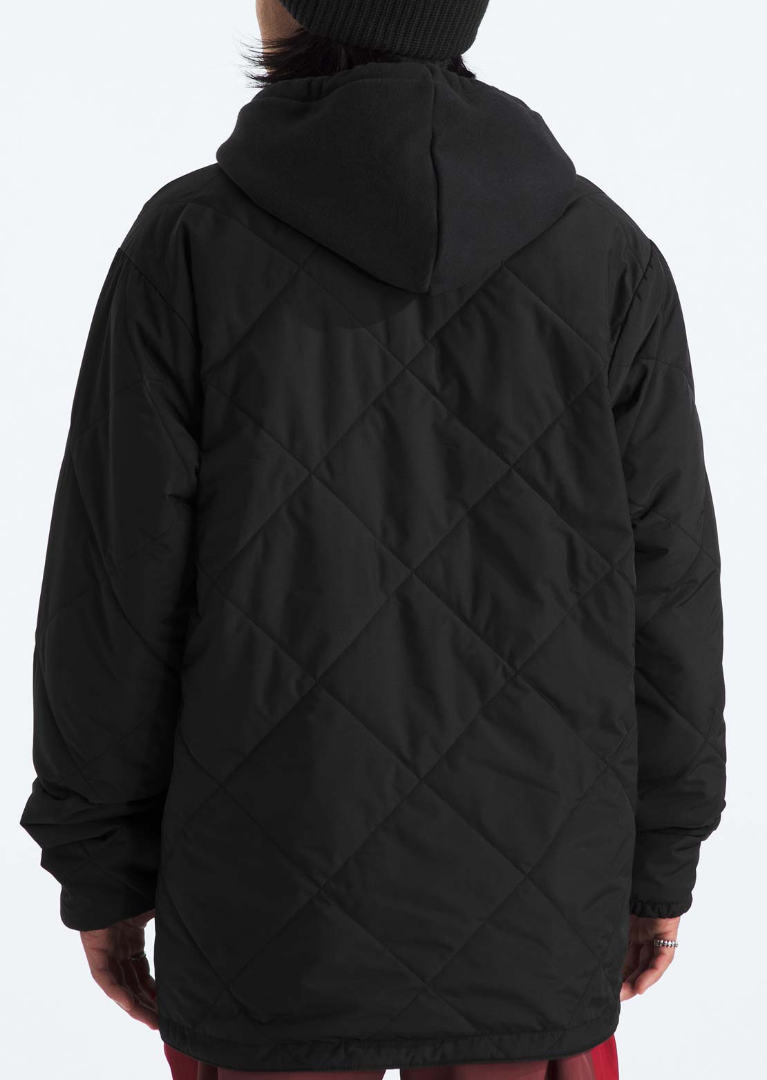 The North Face Men's Afterburner Insulated Flannel Jacket TNF Black/Sumac