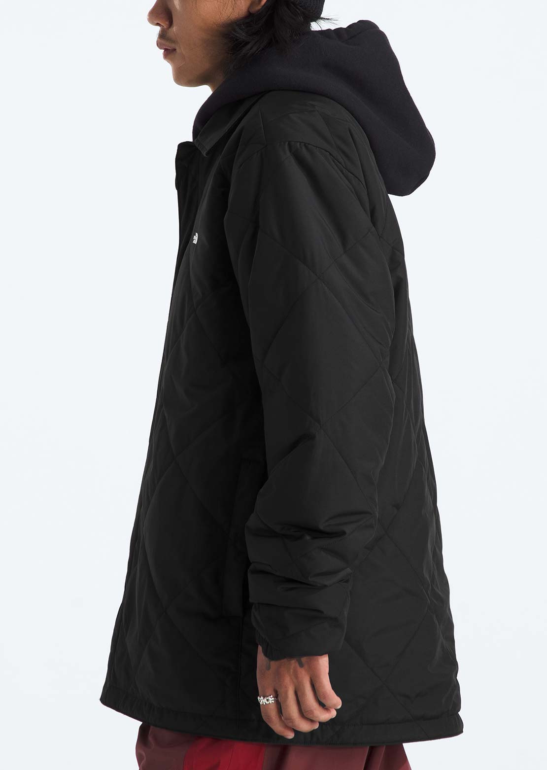The North Face Men's Afterburner Insulated Flannel Jacket TNF Black/Sumac