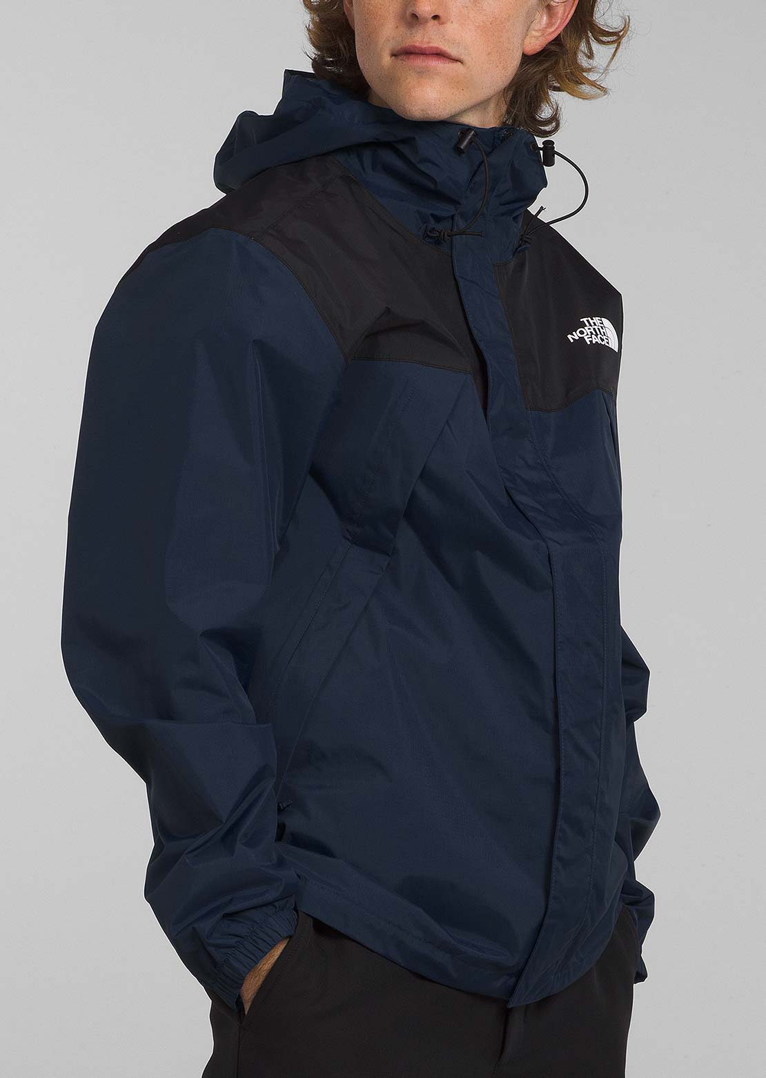 The North Face Men&#39;s Antora Jacket Summit Navy/TNF Black