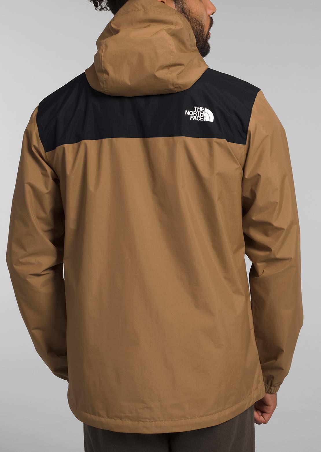 The North Face Men's Antora Jacket Utility Brown/TNF Black-NPF
