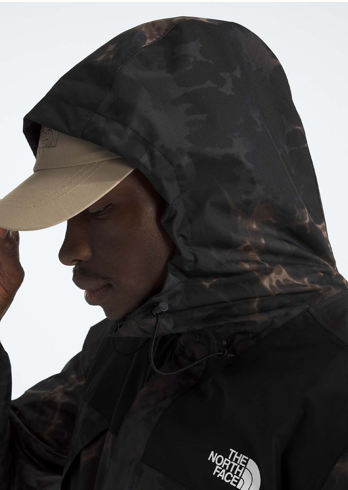 The North Face Men's Antora Print Jacket TNF Black/Light Refractions/TNF Black