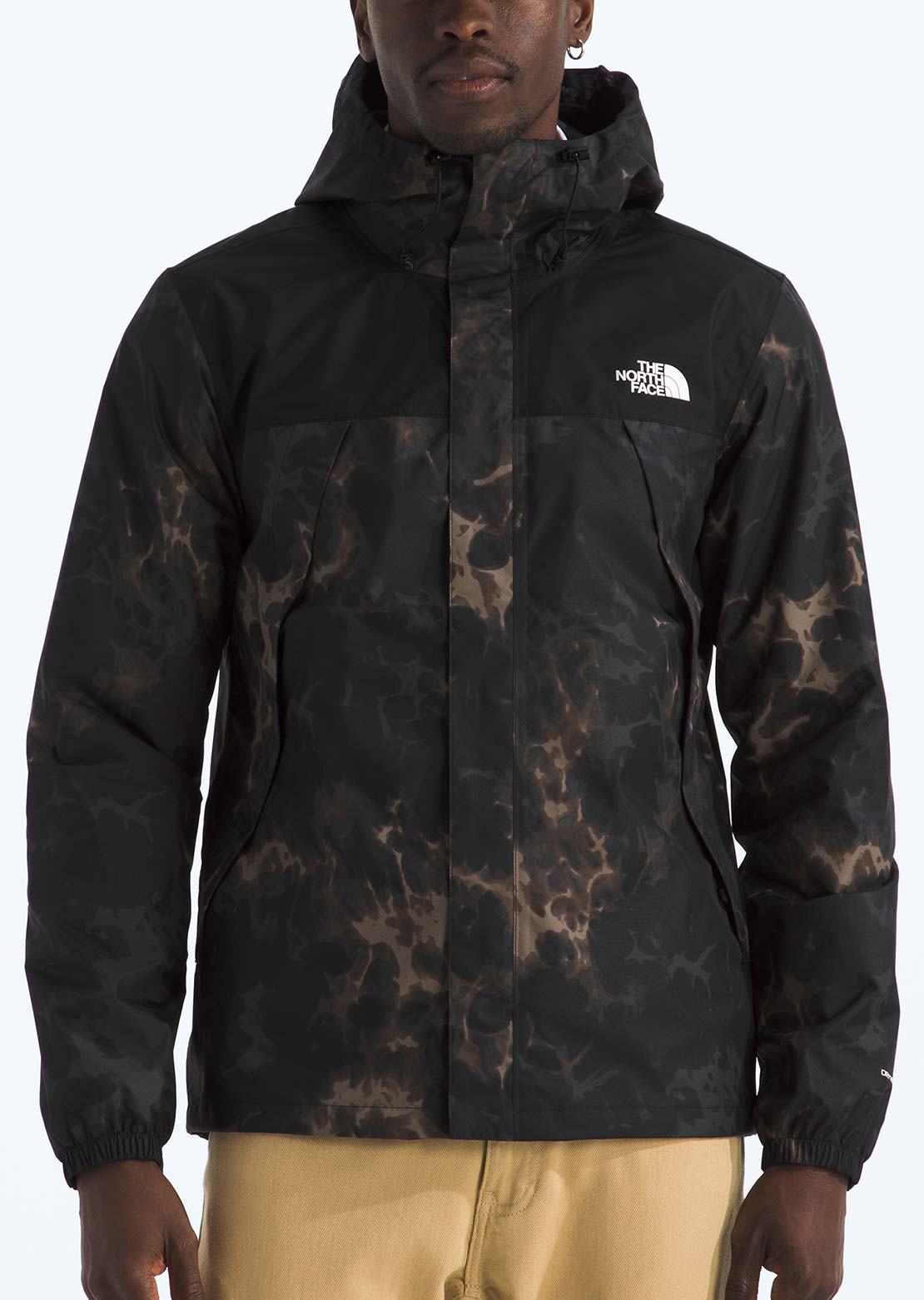 The North Face Men's Antora Print Jacket TNF Black/Light Refractions/TNF Black