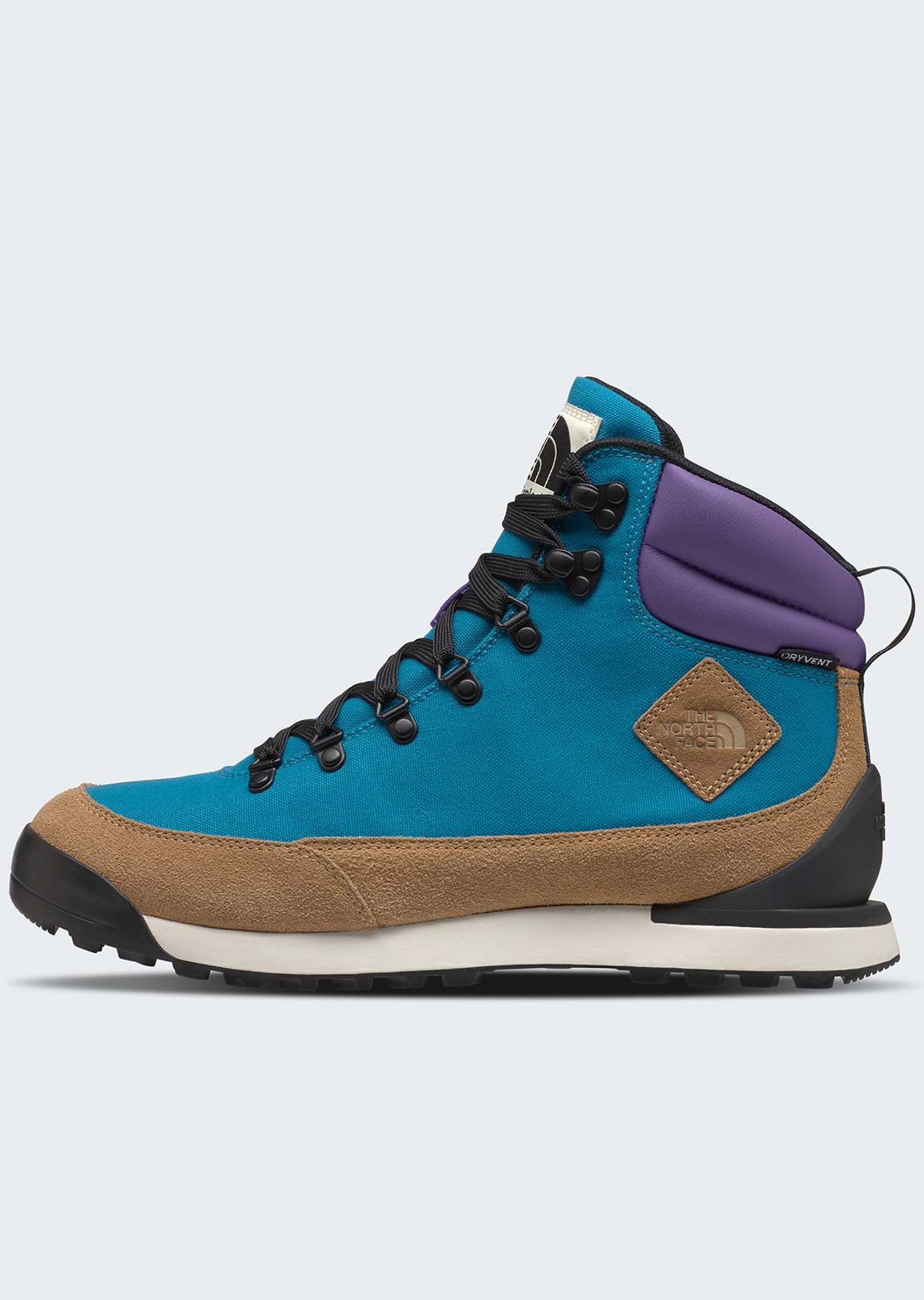 The North Face Men's Back-To-Berkeley IV Textile Waterproof Boots Dusk Blue/TNF Black