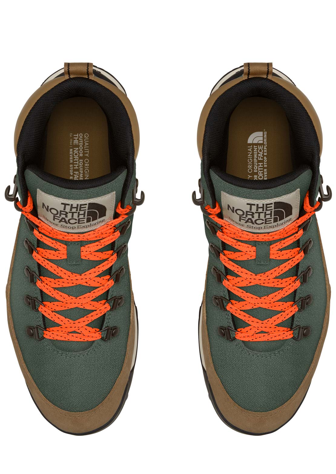 The North Face Men's Back-To-Berkeley IV Textile WP Boots Thyme Utility Brown