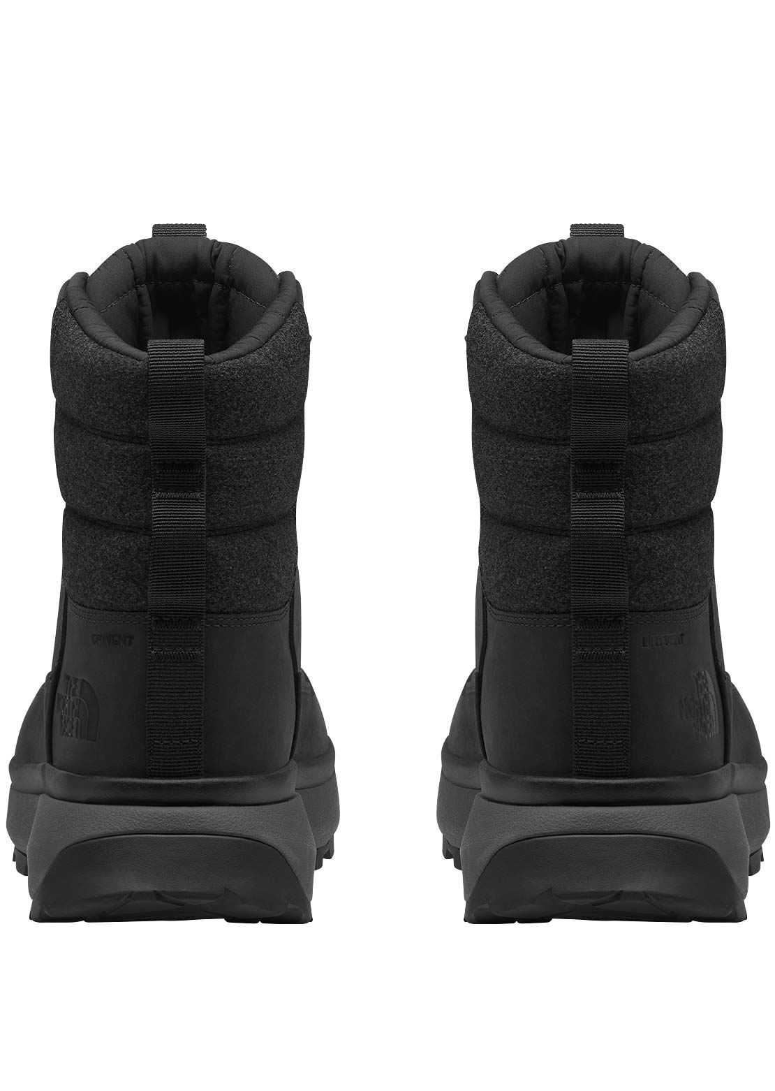 The North Face Men's Bergen Leather WP Boots TNF Black/TNF Black