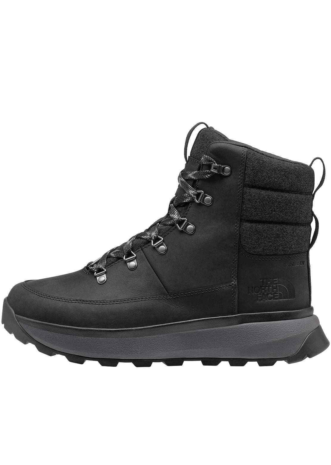 The North Face Men's Bergen Leather WP Boots TNF Black/TNF Black