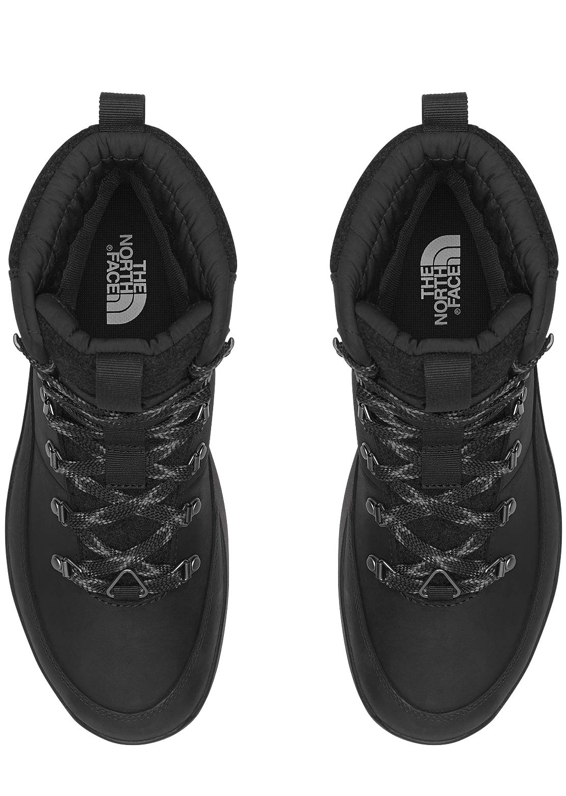 The North Face Men's Bergen Leather WP Boots TNF Black/TNF Black