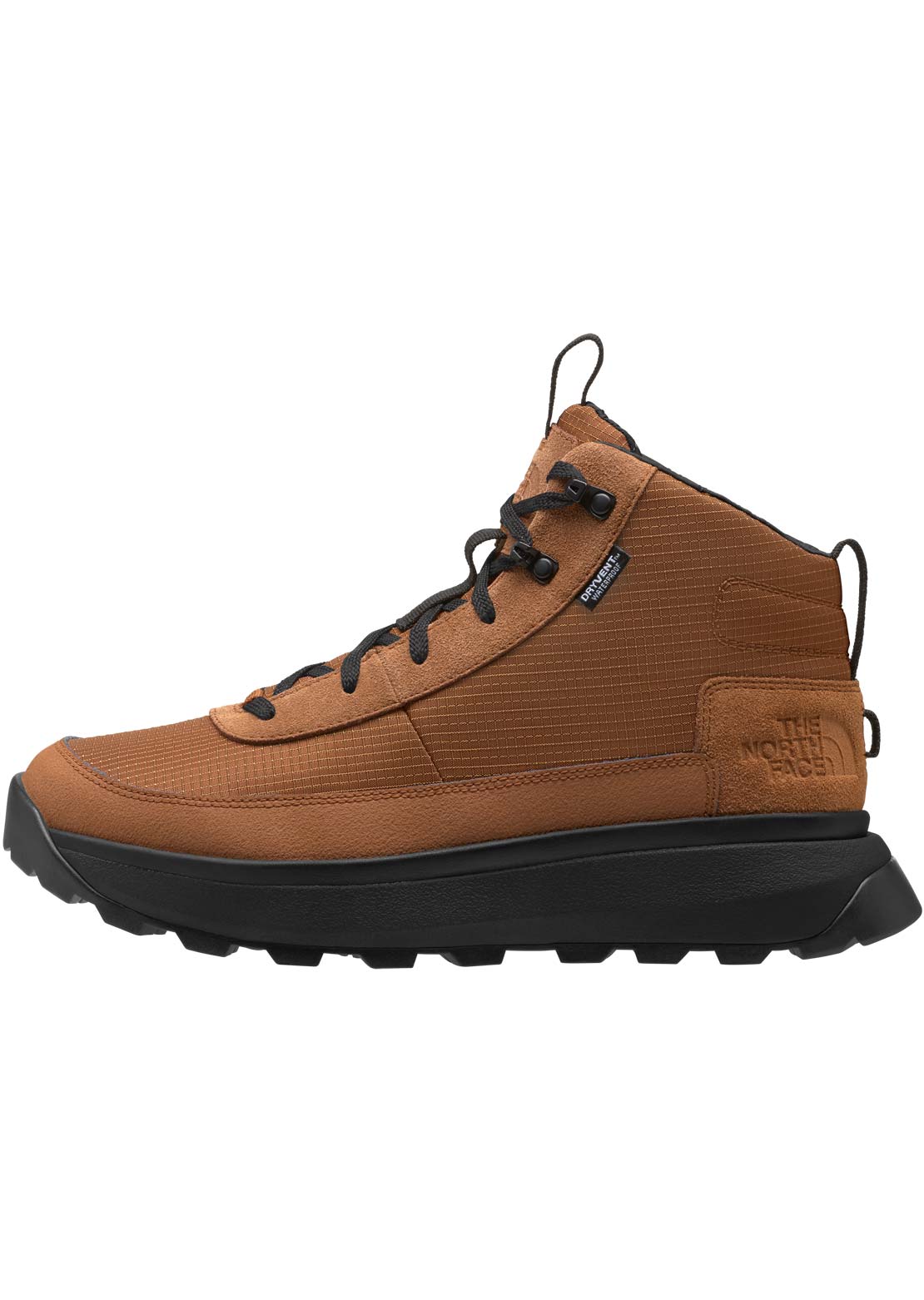 The North Face Men's Bergen Mid Waterproof Boots Burnt Umber/TNF Black