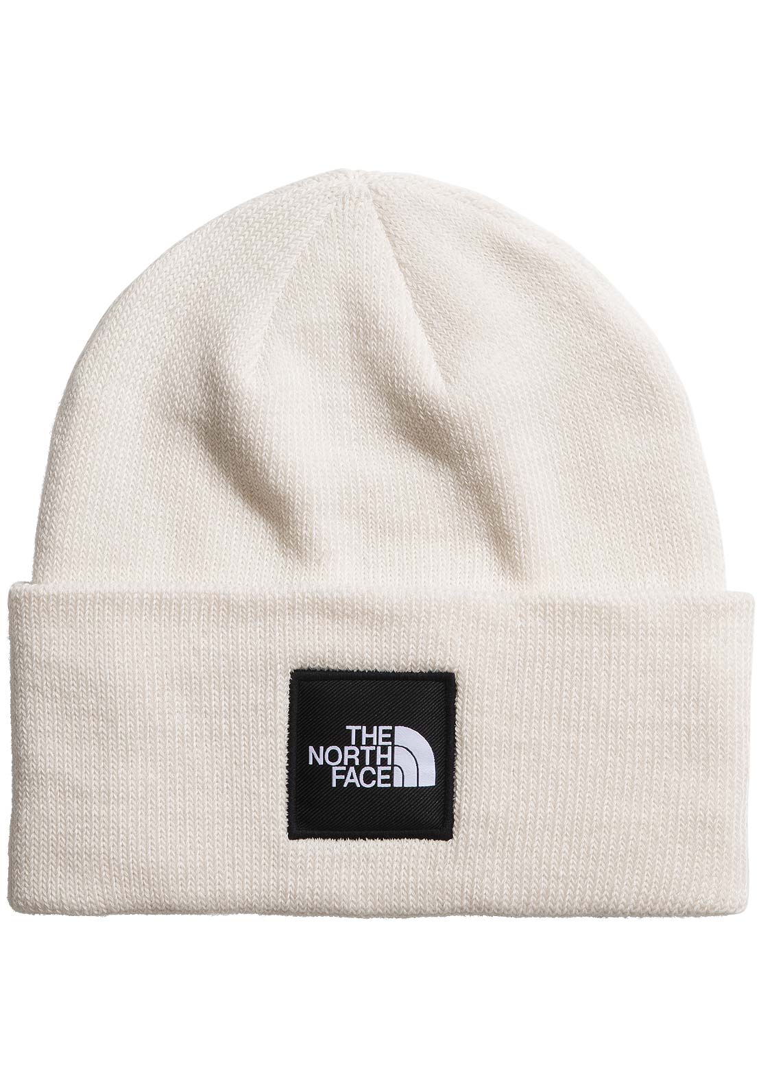 The North Face Men's Big Box Beanie Gardenia White