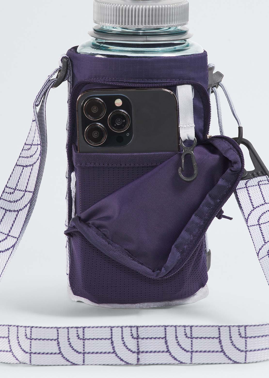 The North Face Men's Borealis Water Bottle Holder Eternal Purple/Blue Flax