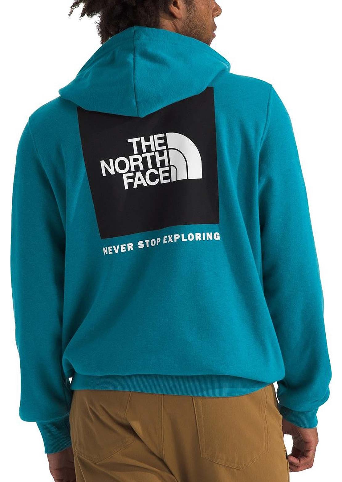 The North Face Men&#39;s Box NSE Pullover Hood Digital Steel