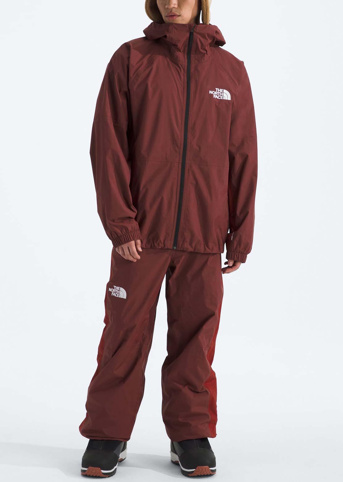 The North Face Men's Build Up Jacket Sumac/Cardinal Red