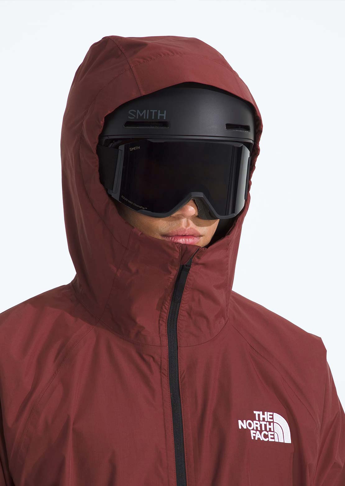 The North Face Men's Build Up Jacket Sumac/Cardinal Red