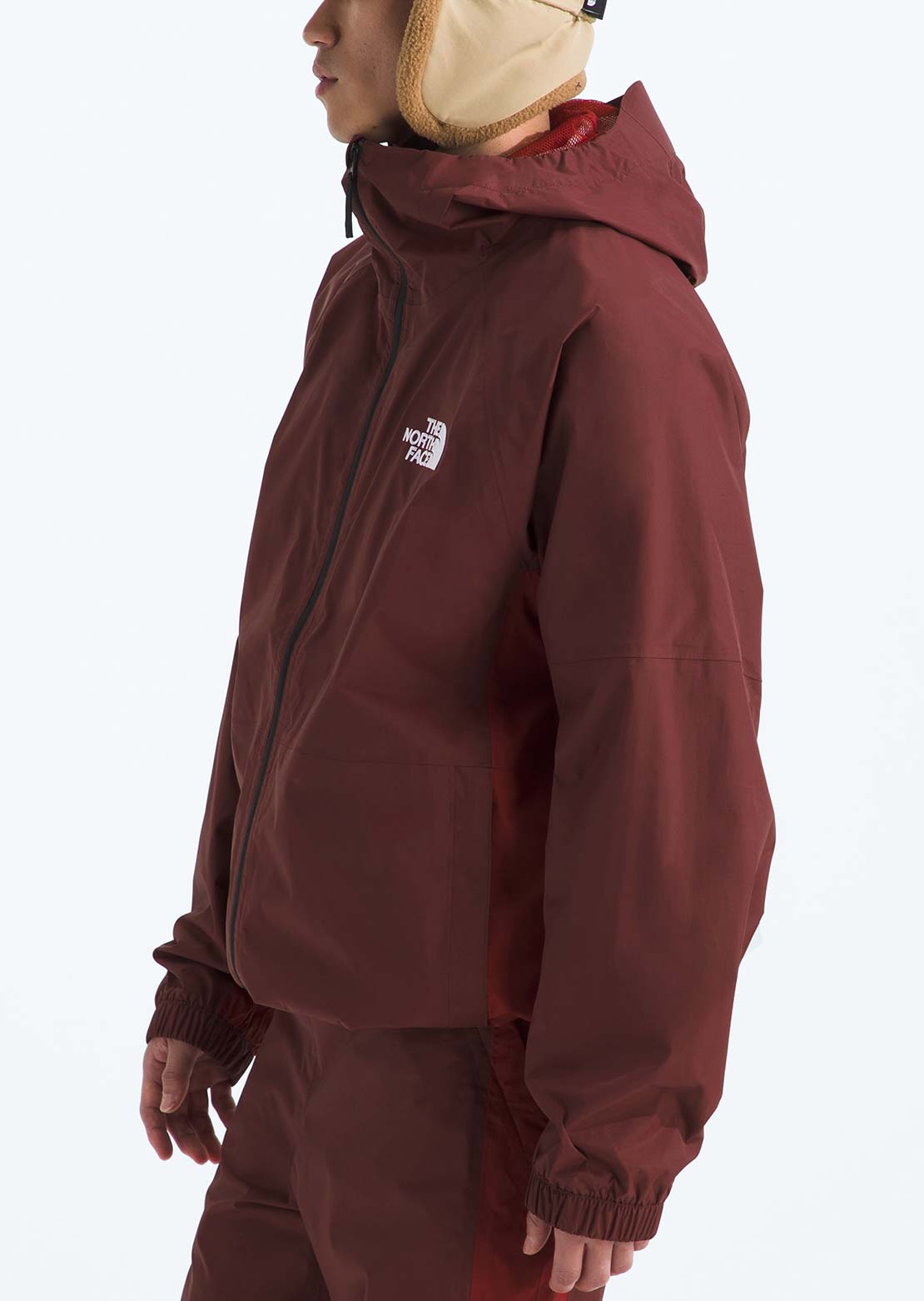 The North Face Men's Build Up Jacket Sumac/Cardinal Red