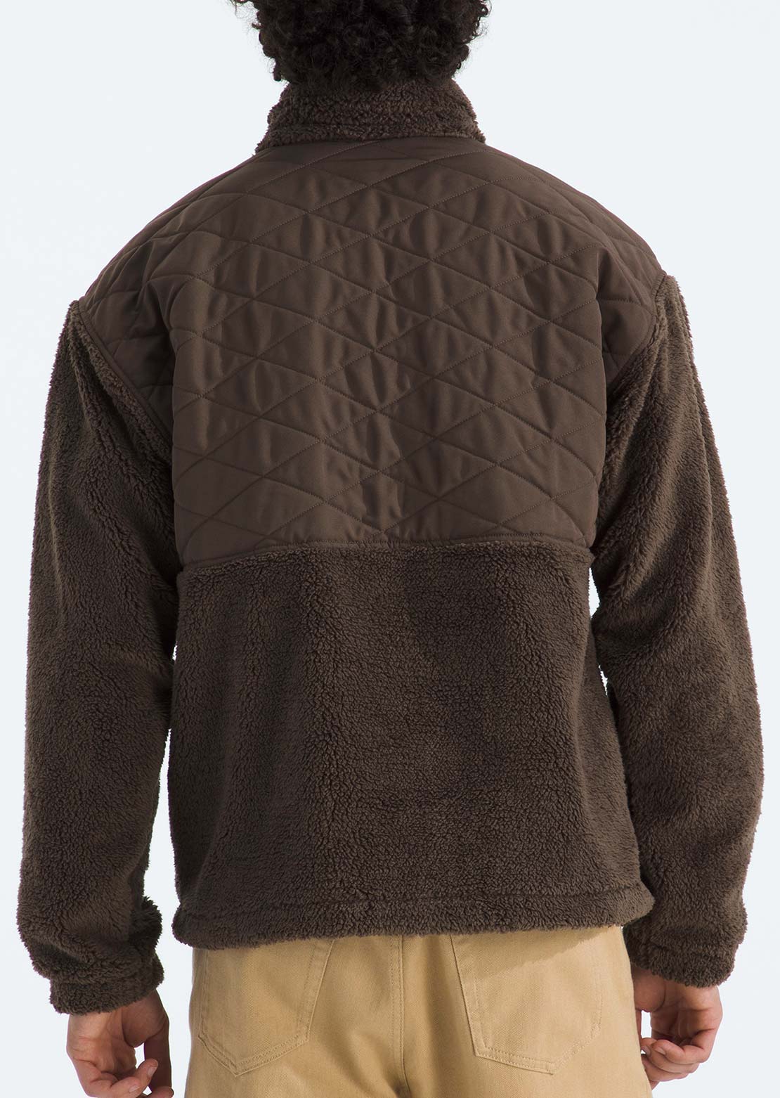 The North Face Men's Cabin Fleece Full Zip Jacket Smokey Brown