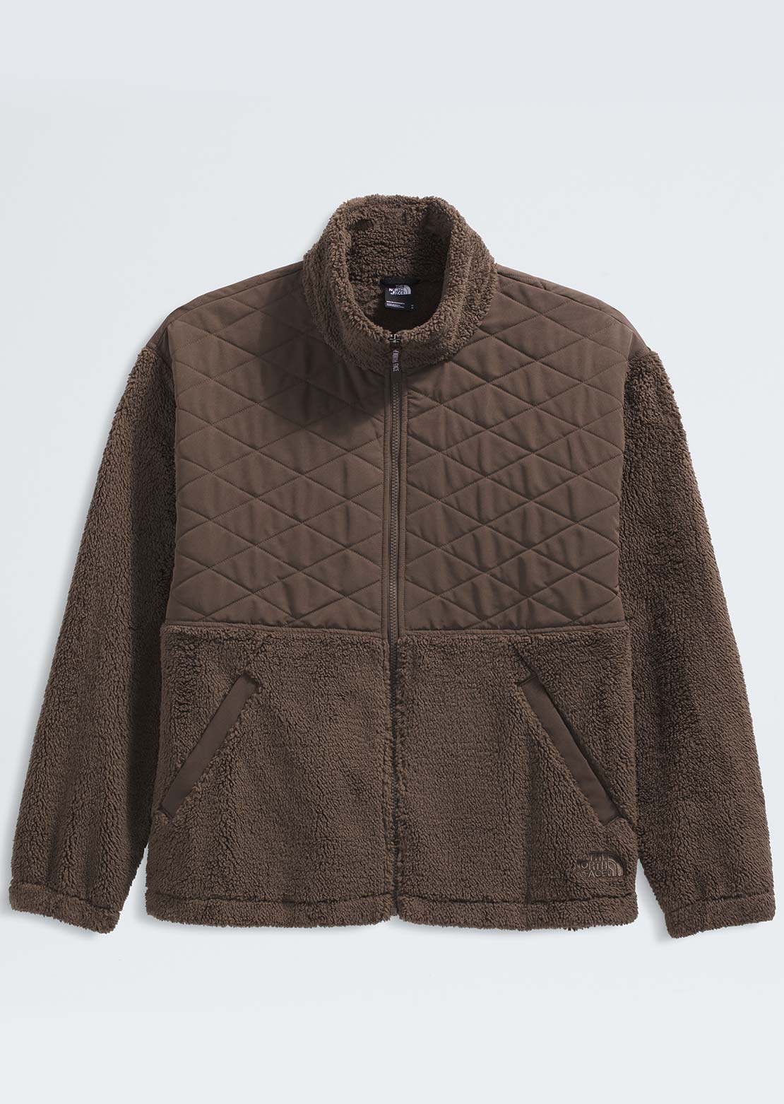 The North Face Men's Cabin Fleece Full Zip Jacket Smokey Brown