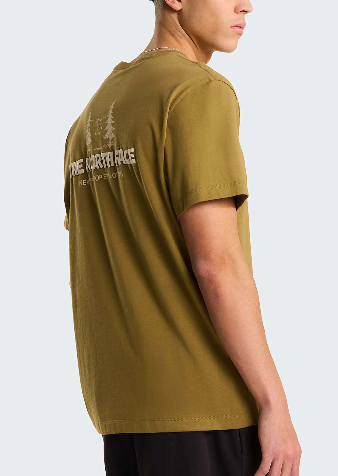 The North Face Men's Camping Relaxed Graphic T-Shirt Cedar