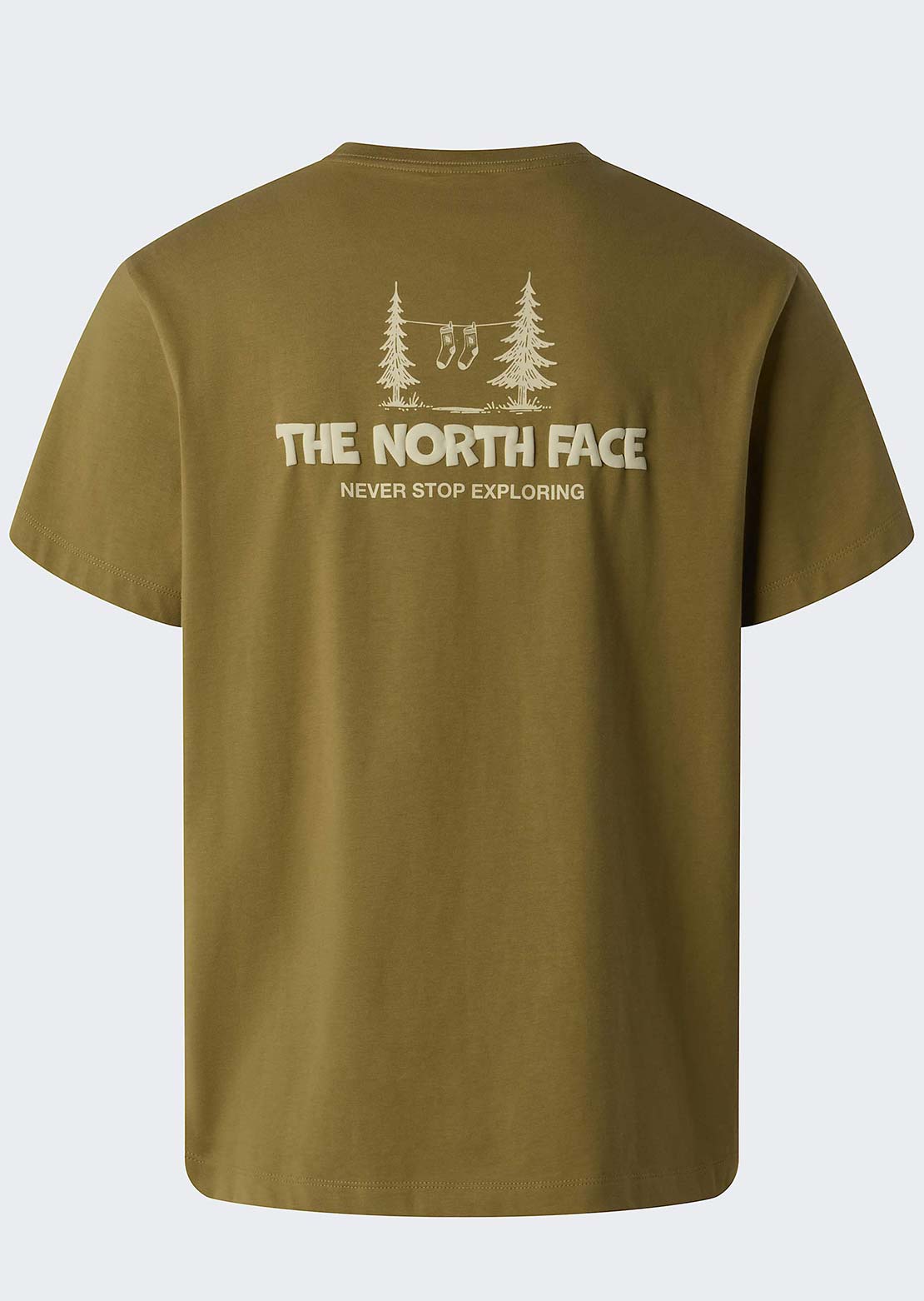 The North Face Men's Camping Relaxed Graphic T-Shirt Cedar