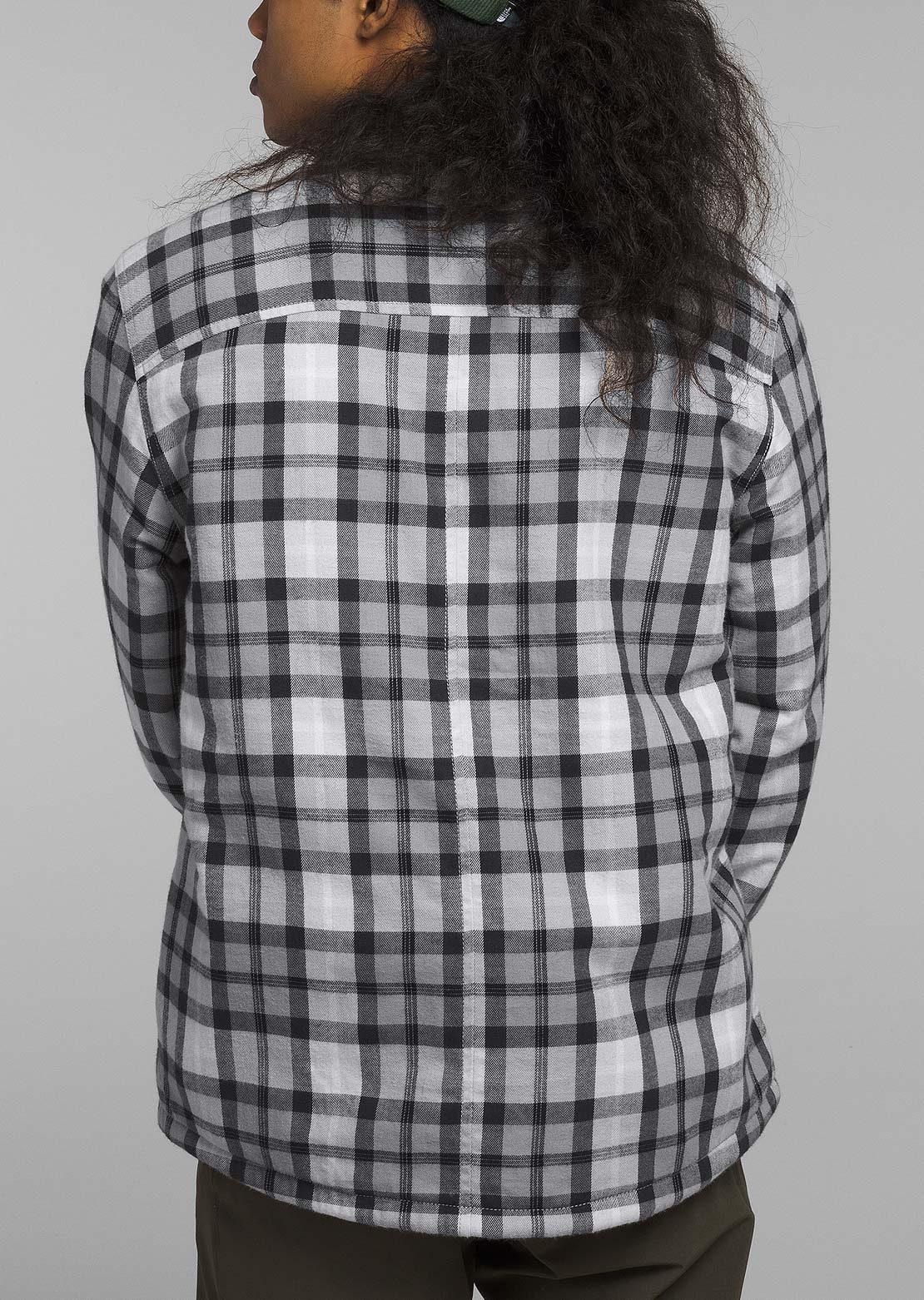 The North Face Men's Campshire Button Up Shirt Meld Grey Medium Bozeman Plaid