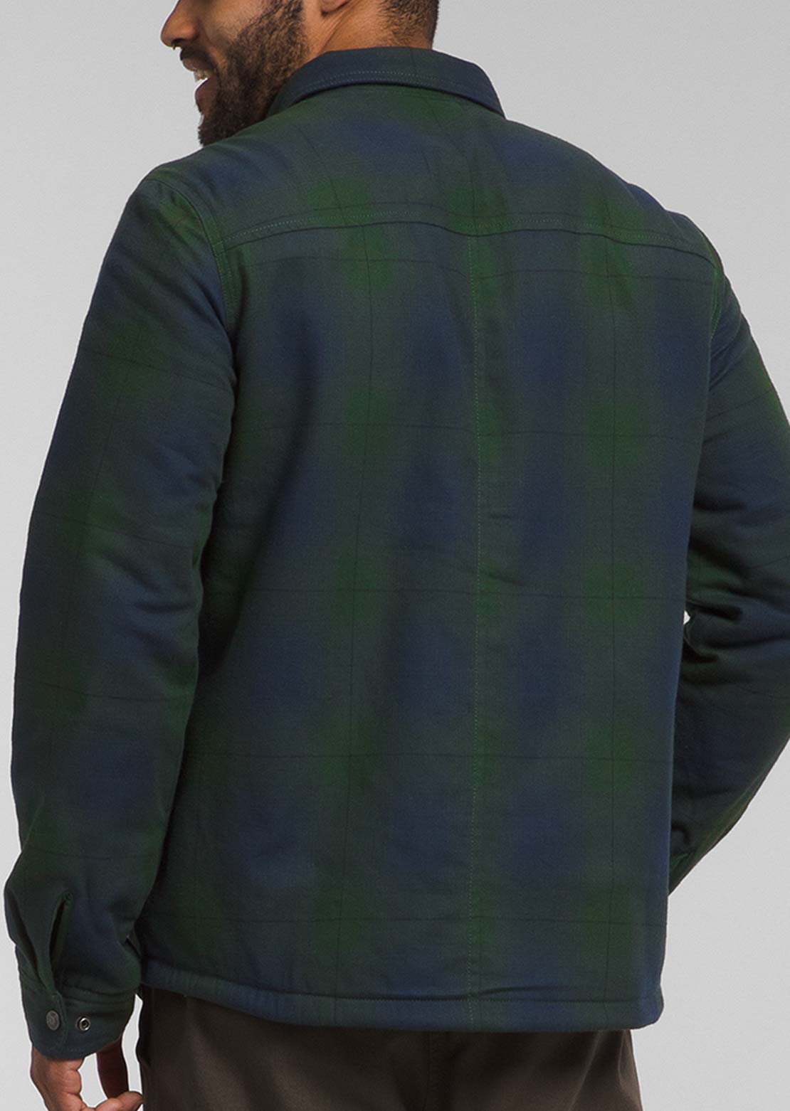The North Face Men's Campshire Button Up Shirt Pine Needle Medium Half Dome Shadow Plaid