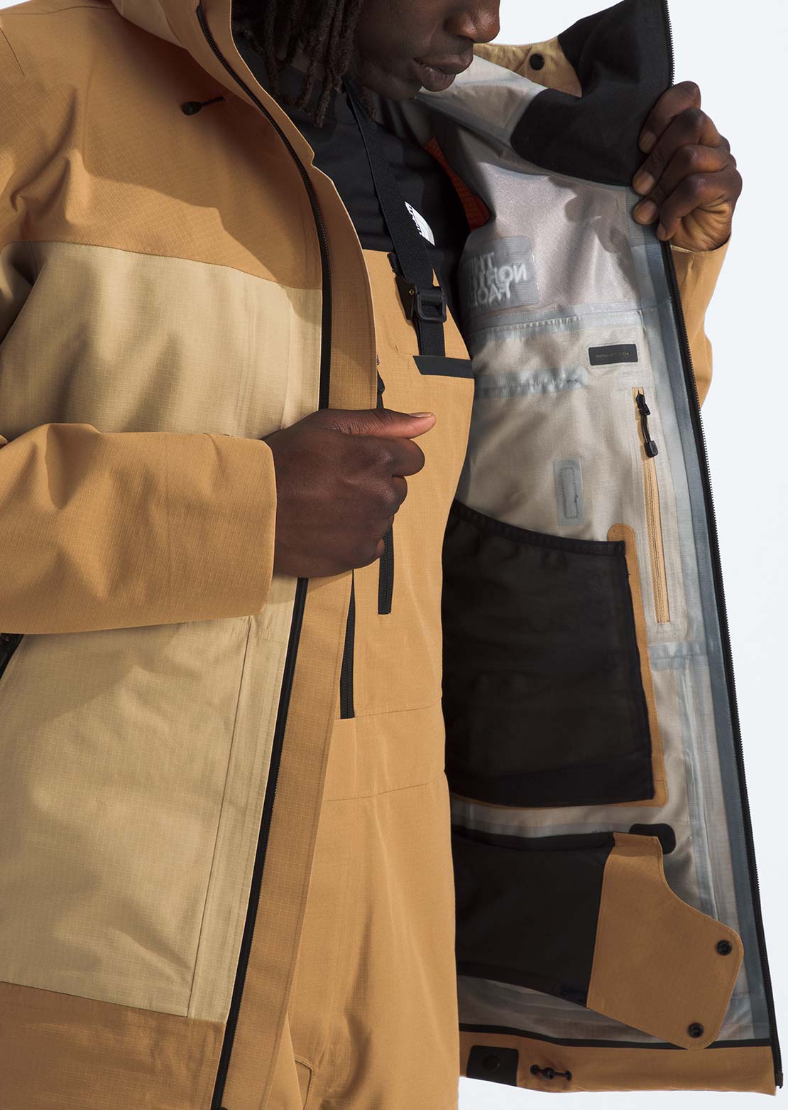 The North Face Men's Ceptor Jacket Utility Brown/Khaki Stone