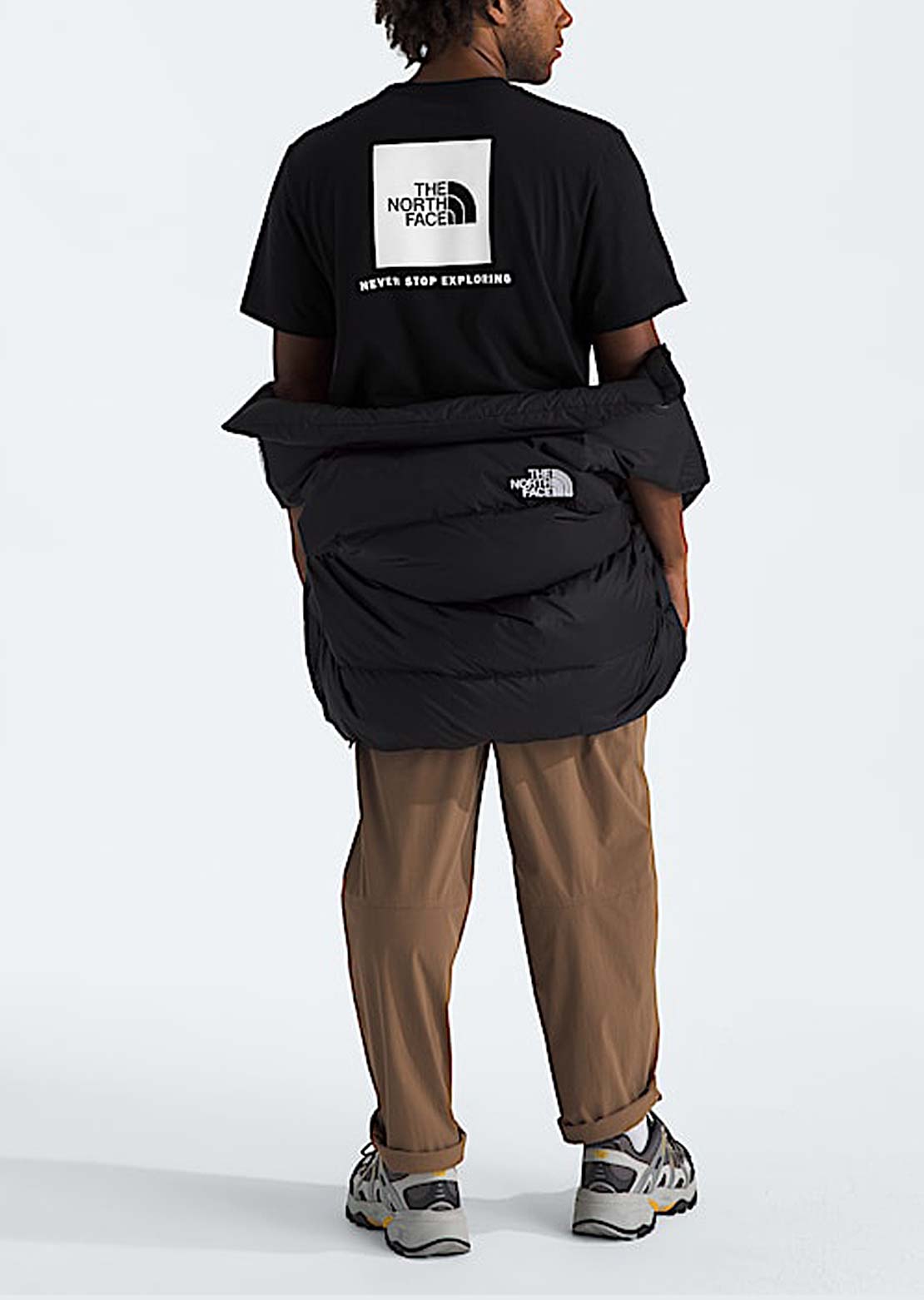 The North Face Men&#39;s Core Box NSE T-shirt TNF Black/TNF White