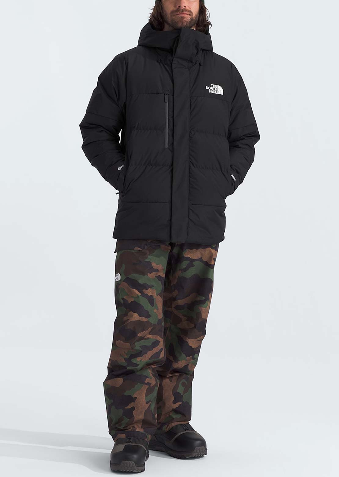 The North Face Men&#39;s Corefire Down WINDSTOPPER Jacket TNF Black