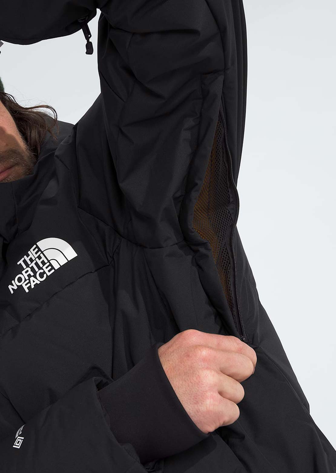 The North Face Men&#39;s Corefire Down WINDSTOPPER Jacket TNF Black