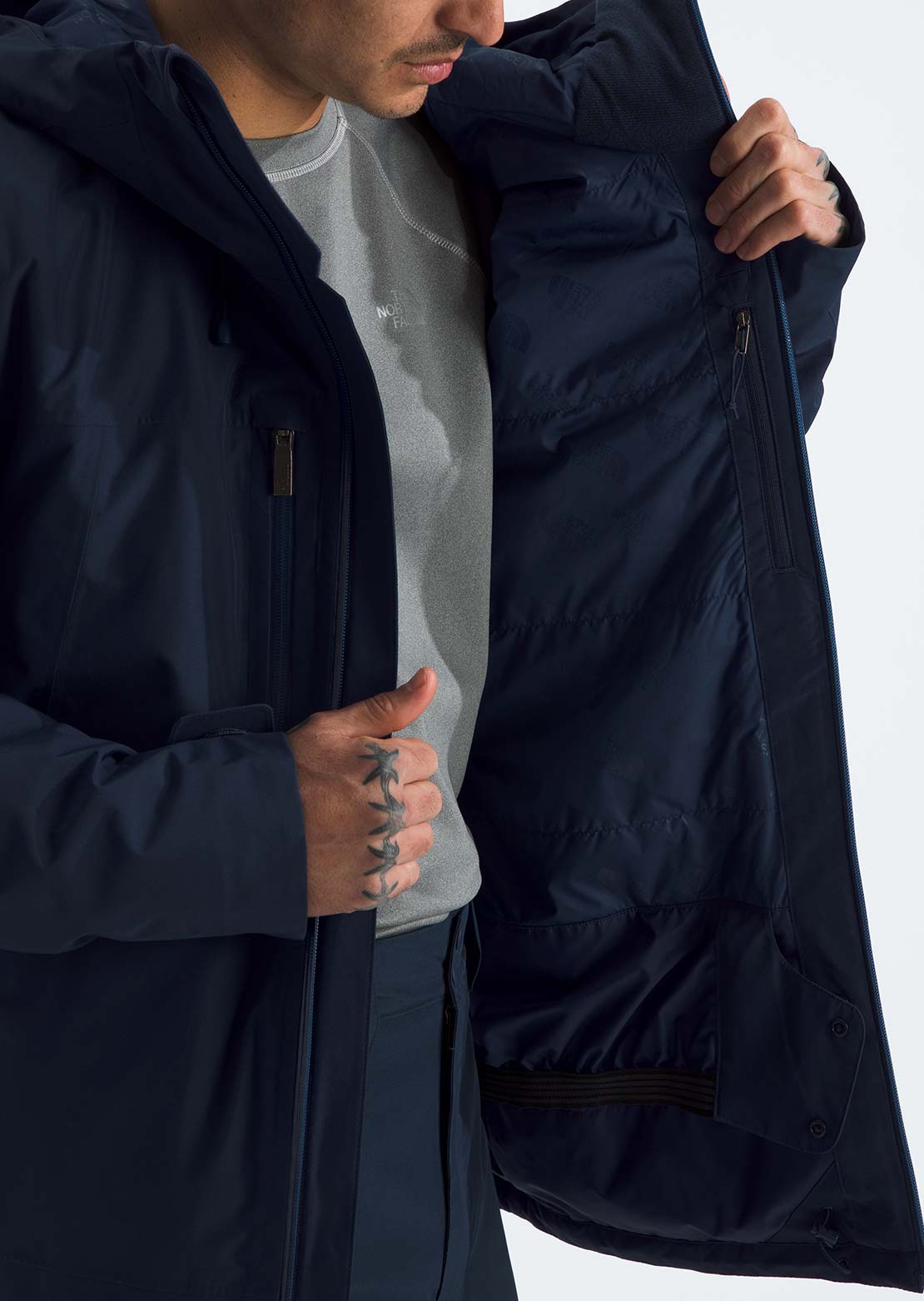 The North Face Men's Descendit Jacket Summit Navy
