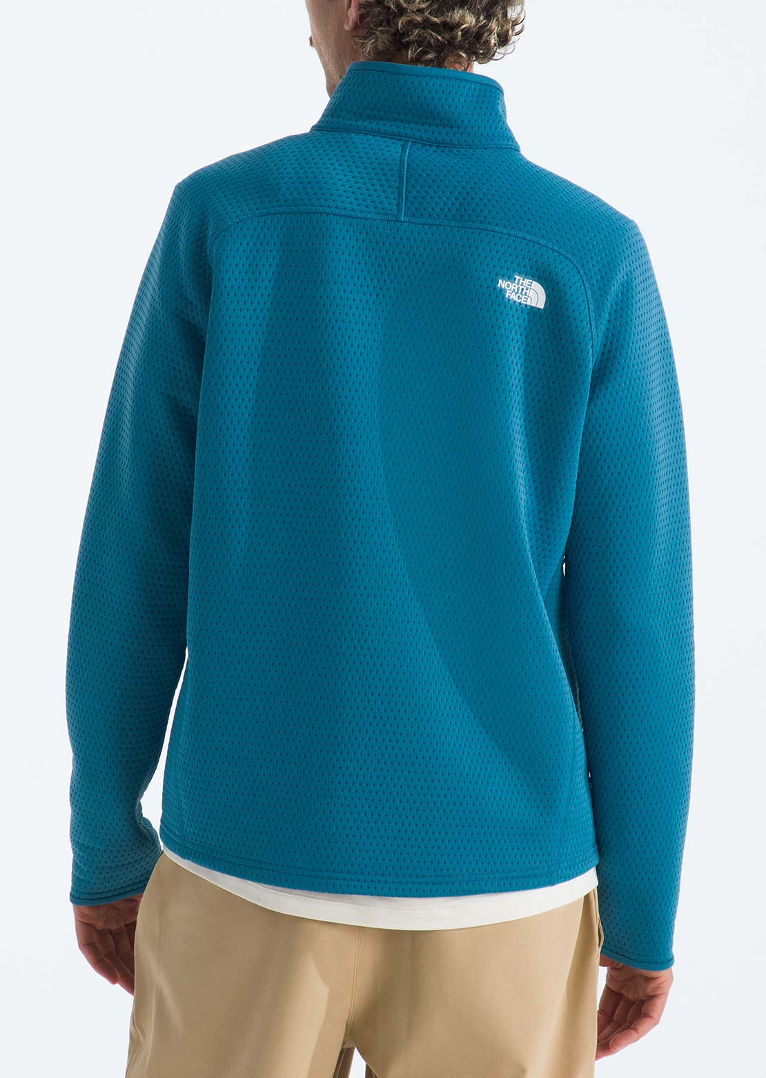 The North Face Men's Dotknit Thermal 1/4 Zip Sweater TNF Dusk Blue