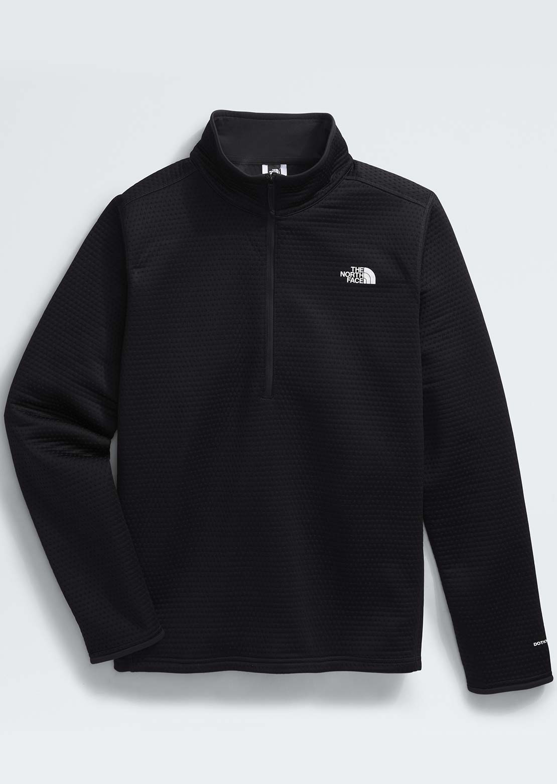 The North Face Men's Dotknit Thermal 1/4 Zip Sweater TNF Black