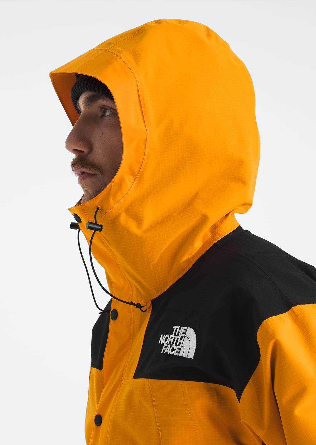 The North Face Men's DryVent Mono Mountain Jacket Summit Gold/TNF Black
