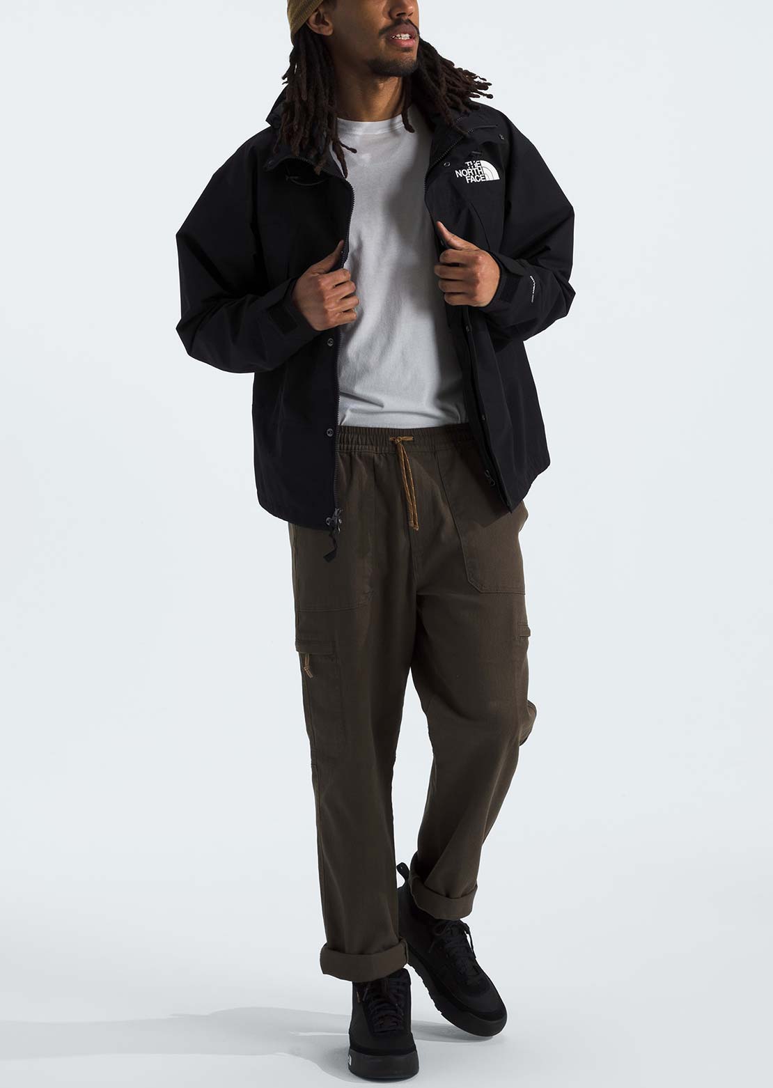 The North Face Men's DryVent Mono Mountain Jacket TNF Black