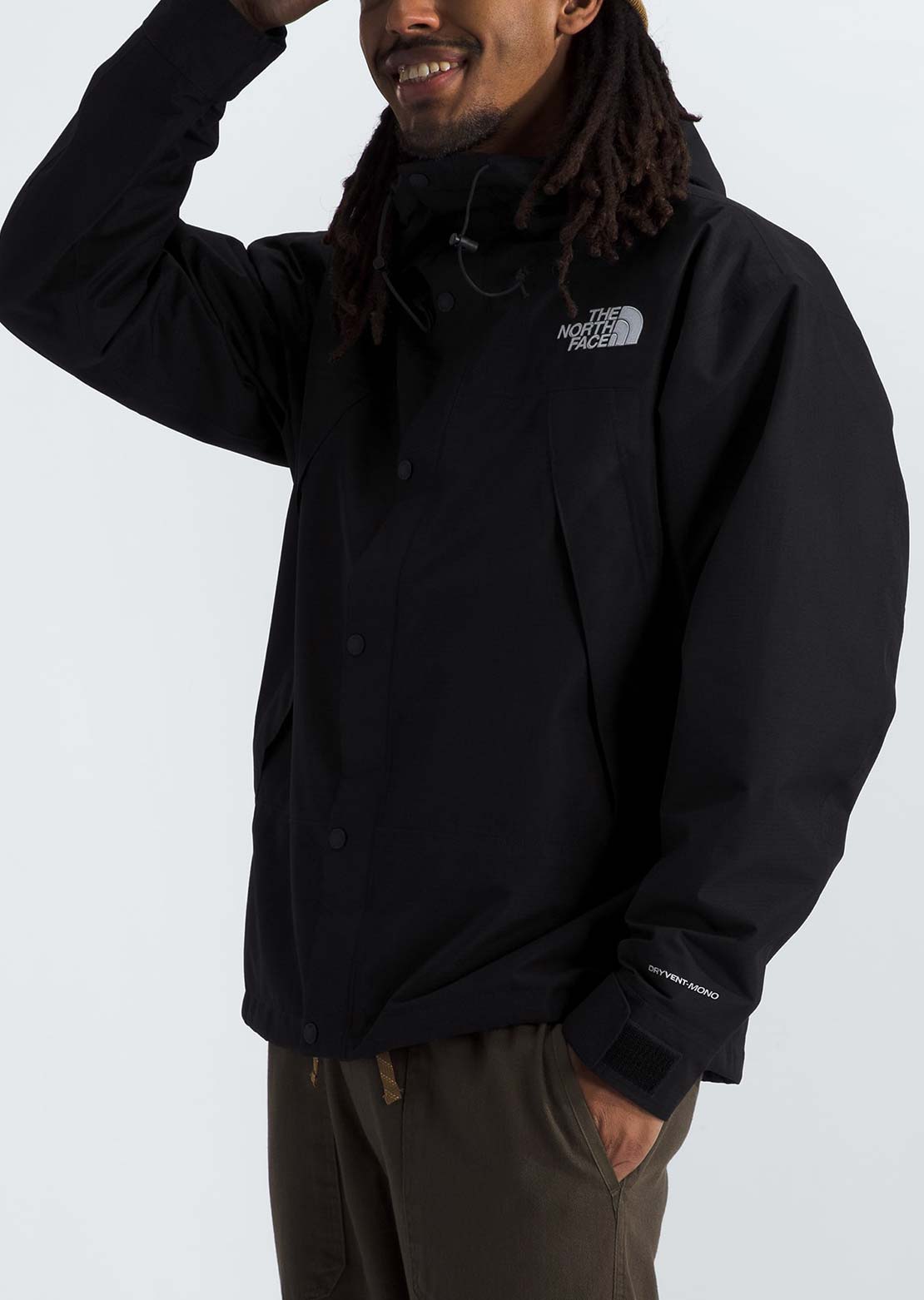 The North Face Men's DryVent Mono Mountain Jacket TNF Black