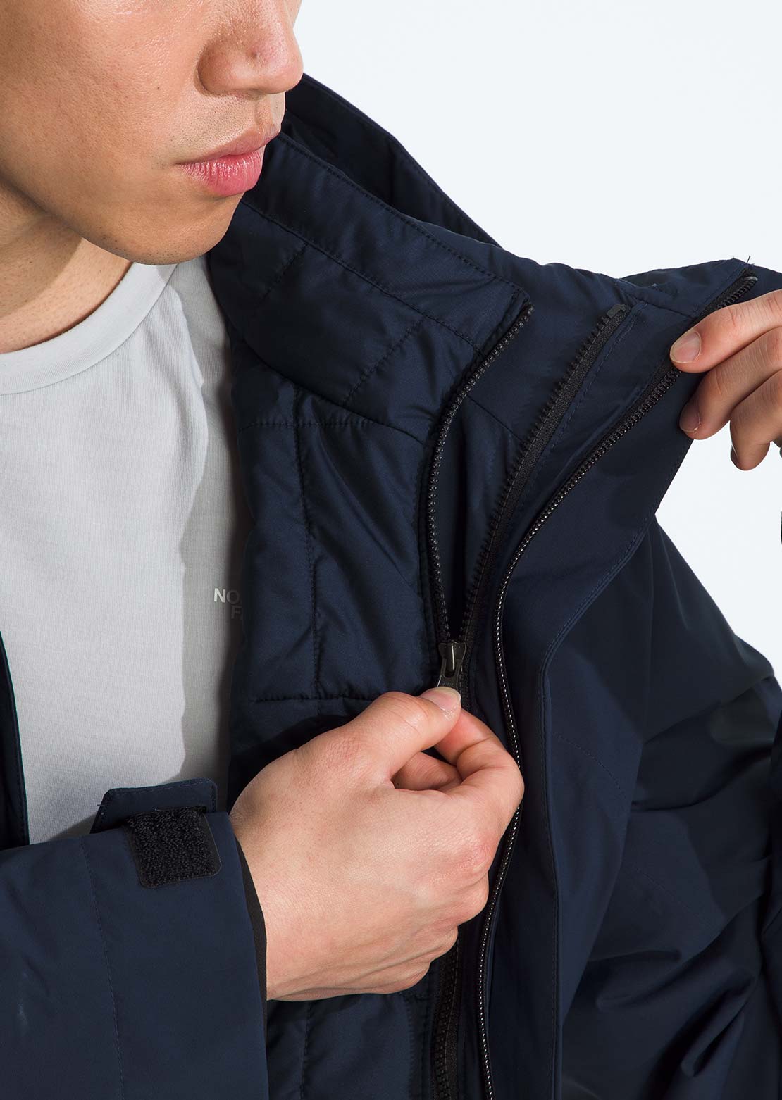 The North Face Men's Dryvent Mono Triclimate Jacket Summit Navy