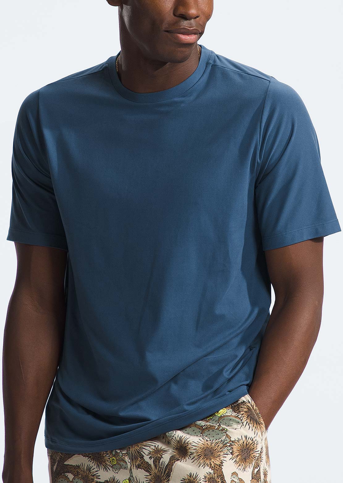 The North Face Men's Dune Sky Crewneck T-Shirt Shady Blue