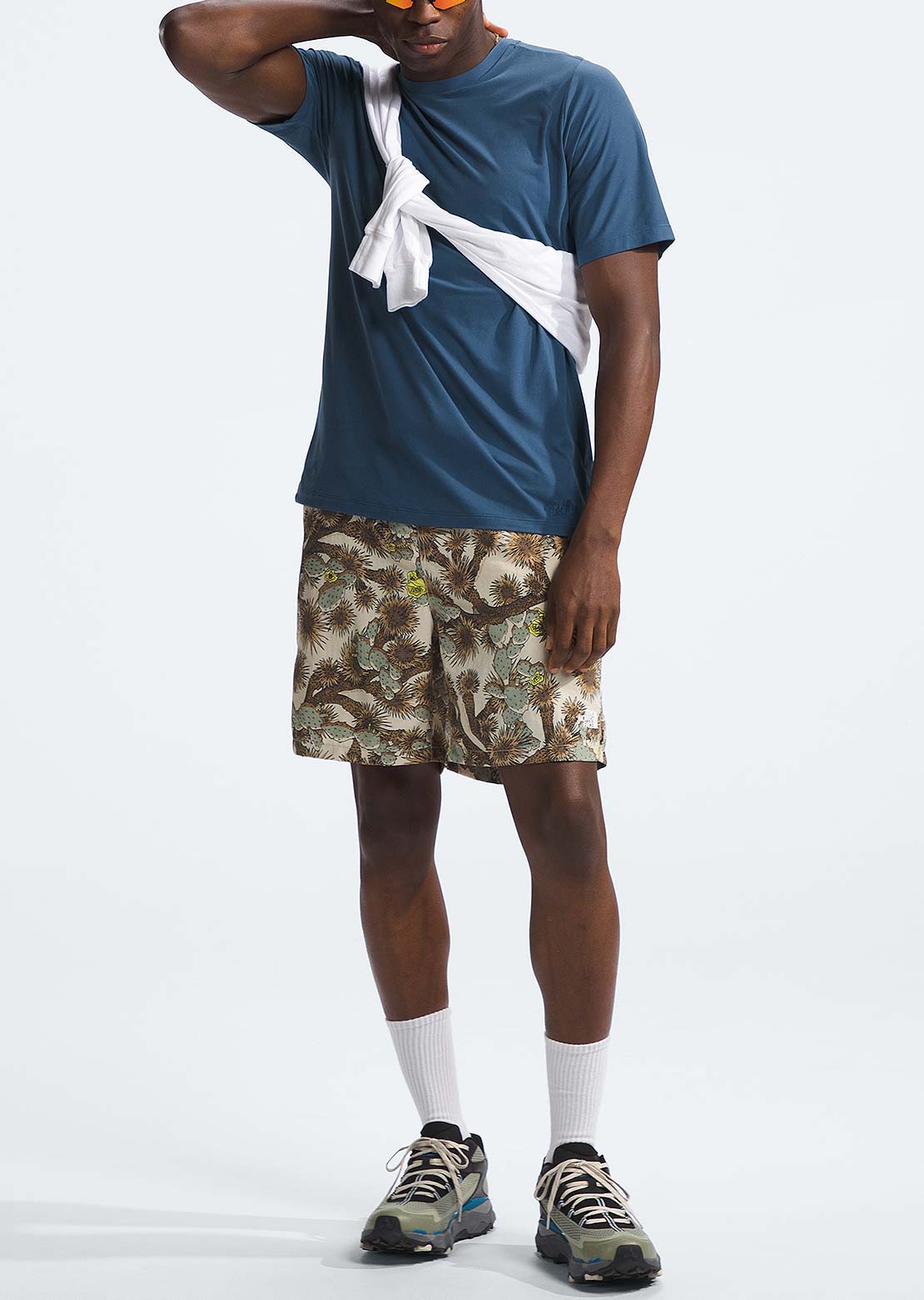 The North Face Men's Dune Sky Crewneck T-Shirt Shady Blue