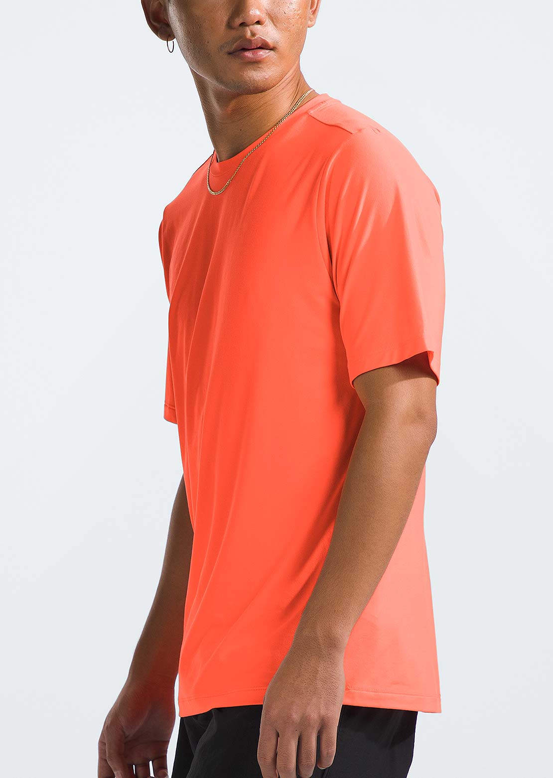 The North Face Men's Dune Sky Crewneck T-Shirt Vivid Flame