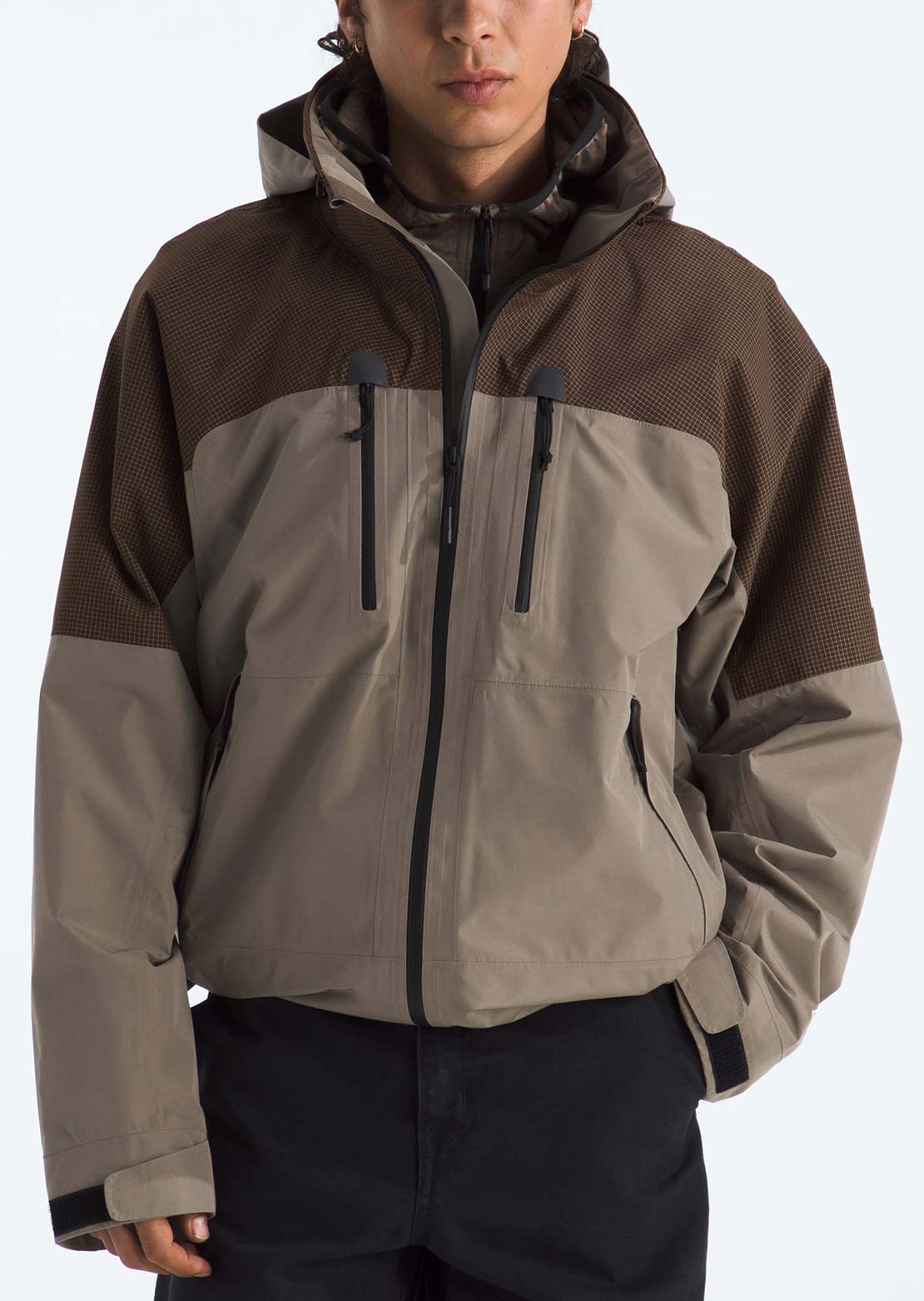 The North Face Men's EG Devils Thumb GTX Jacket Mocha Brown/Smokey Brown