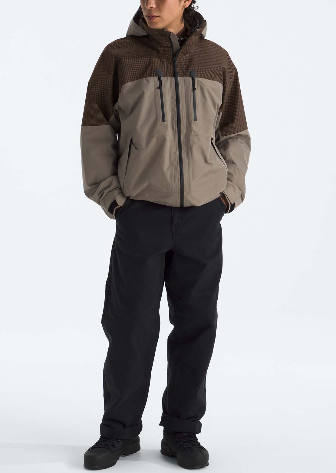The North Face Men's EG Devils Thumb GTX Jacket Mocha Brown/Smokey Brown