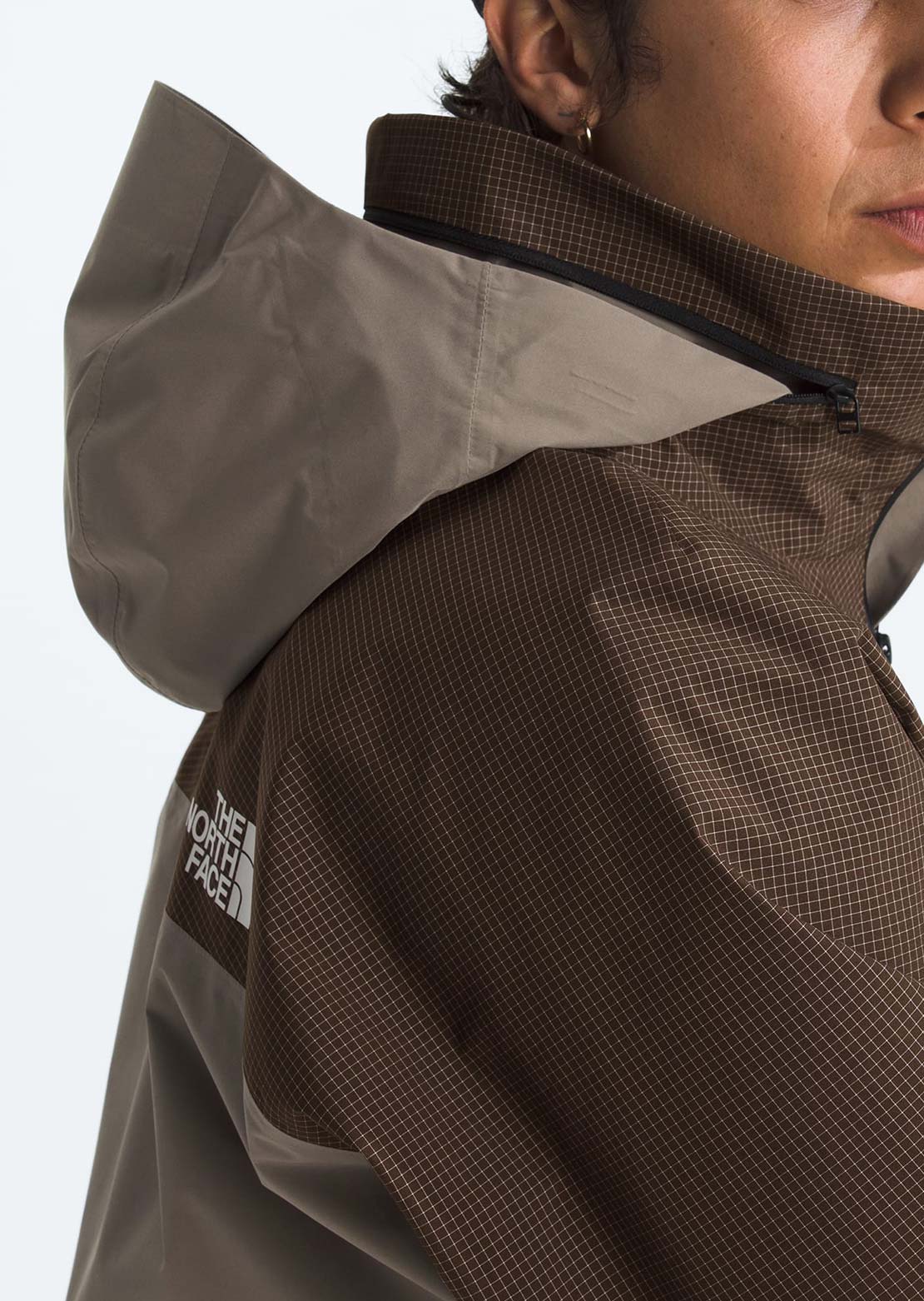 The North Face Men's EG Devils Thumb GTX Jacket Mocha Brown/Smokey Brown