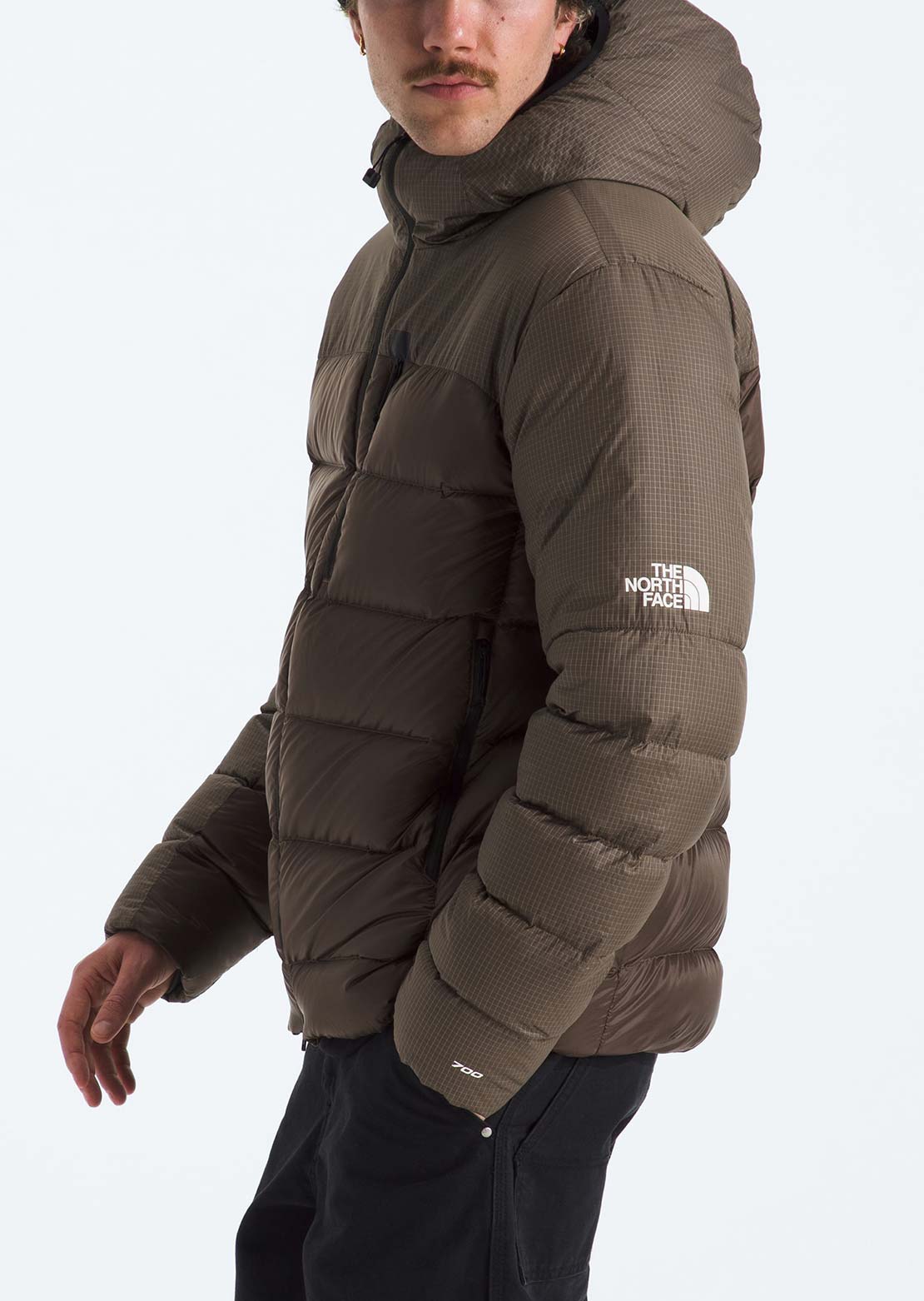 The North Face Men's EG Kalix Down Hooded Jacket Smokey Brown