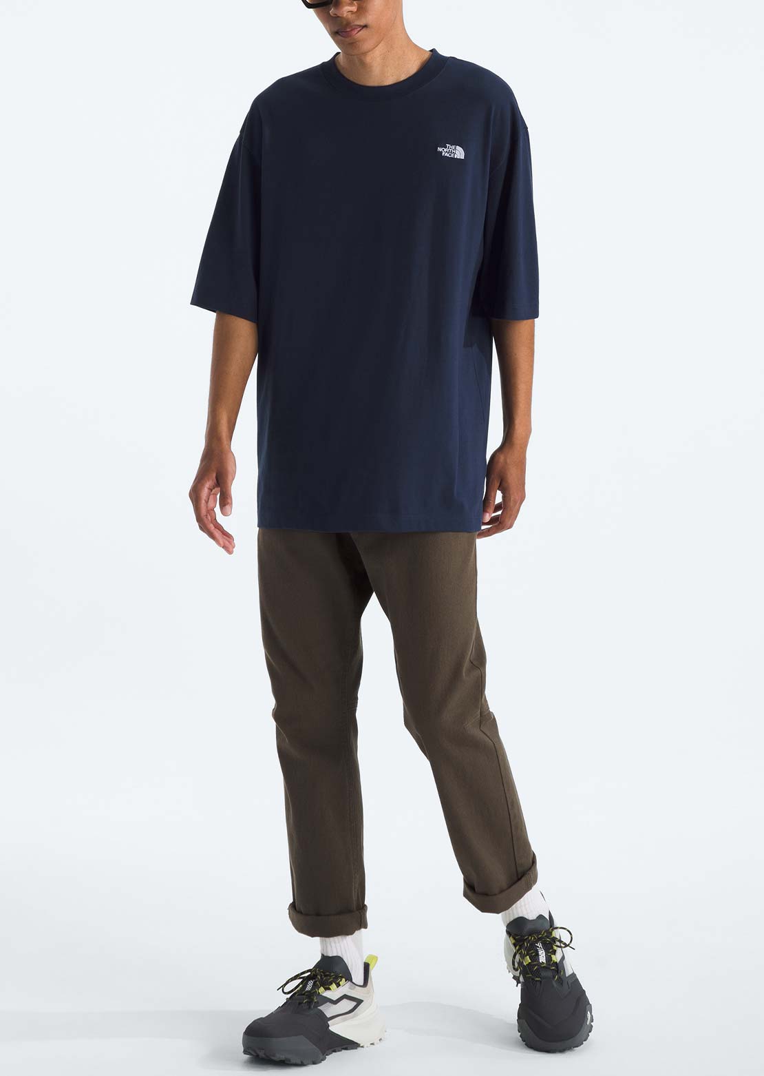 The North Face Men's TNF Essential Simple Dome Oversize T-Shirt Summit Navy