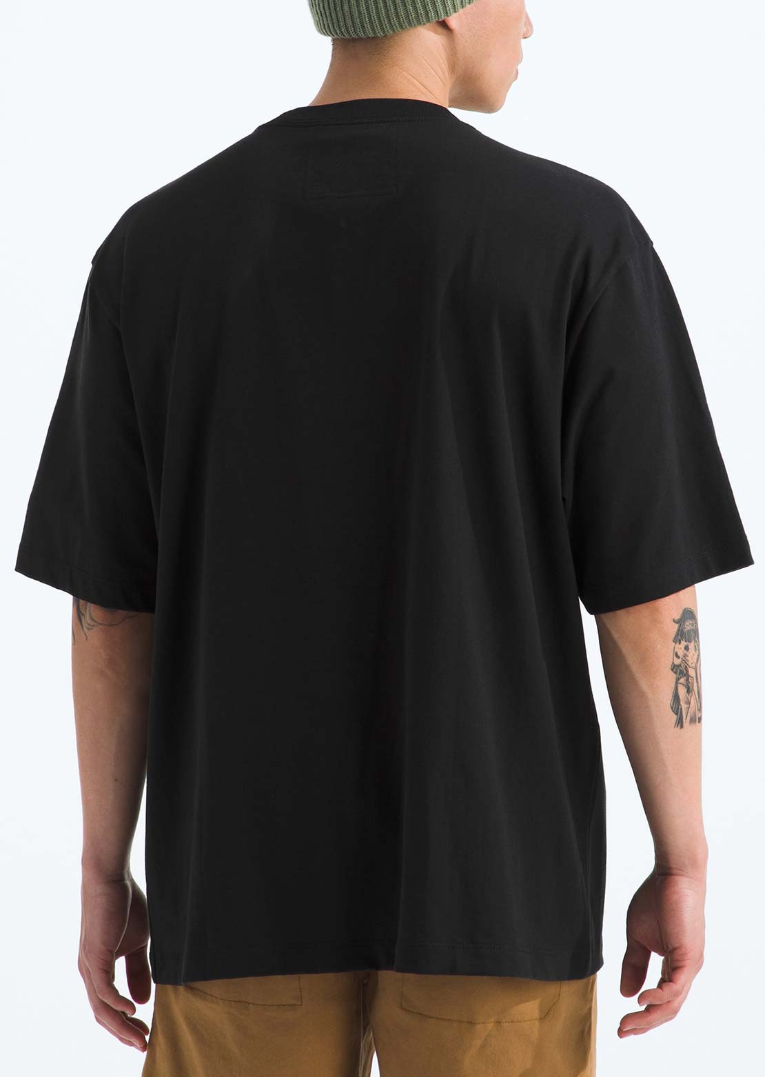 The North Face Men's Essential Simple Dome Oversized T-Shirt TNF Black