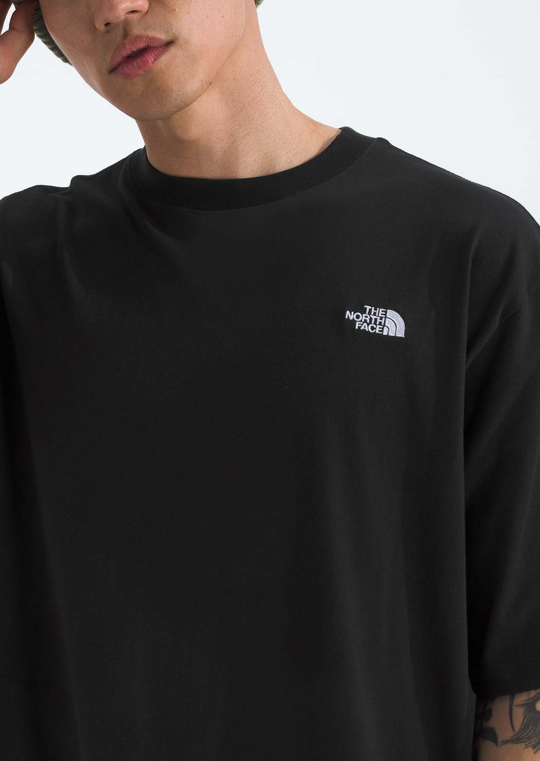 The North Face Men's Essential Simple Dome Oversized T-Shirt TNF Black