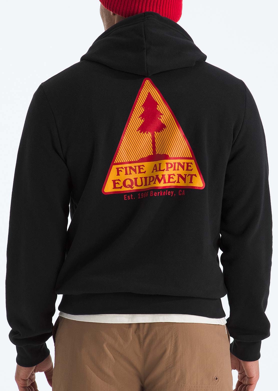 The North Face Men's Evolution Mountain Woods Graphic Hood TNF Black