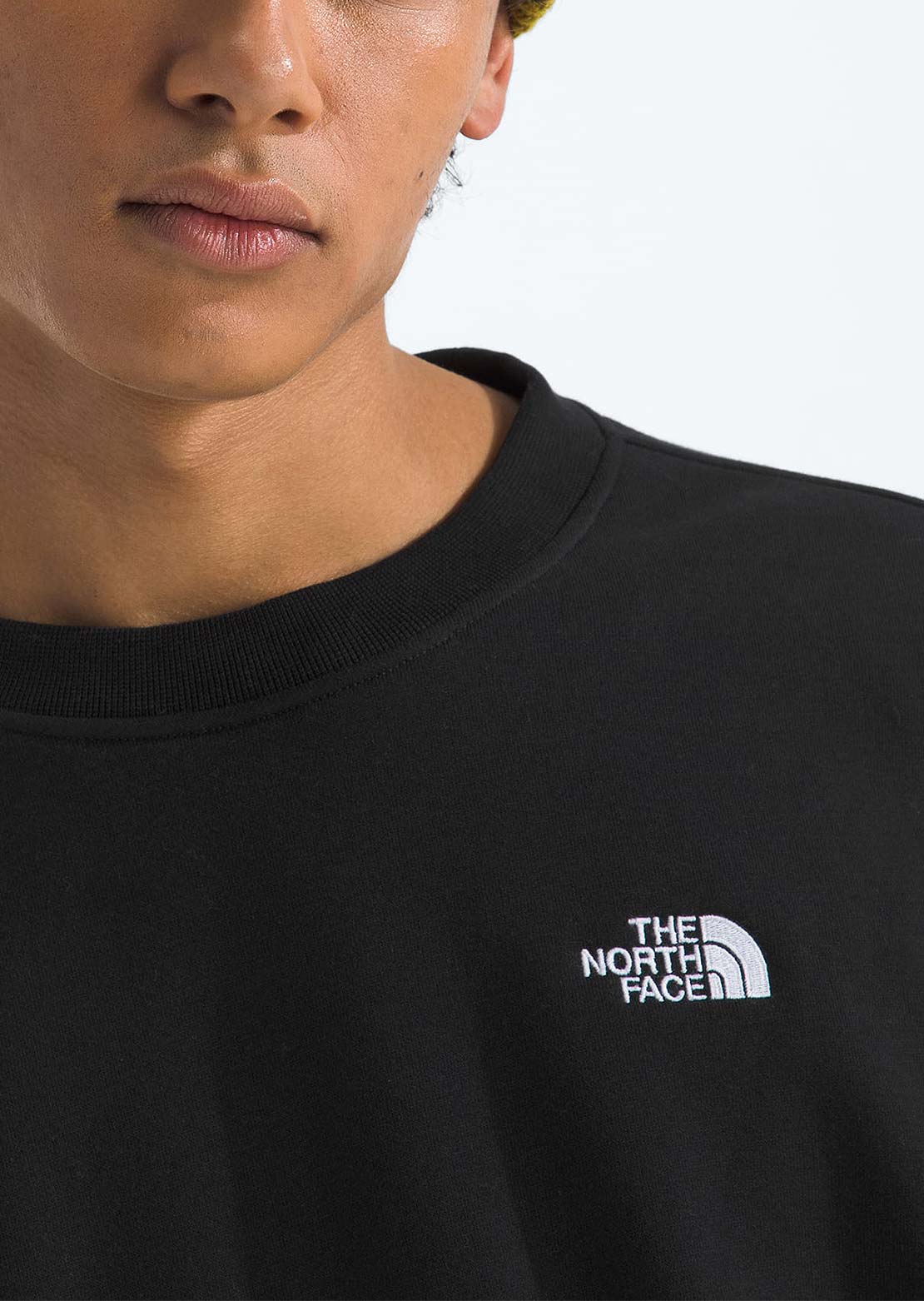 The North Face Men's Evolution Simple Dome Crewneck Sweatshirt TNF Black