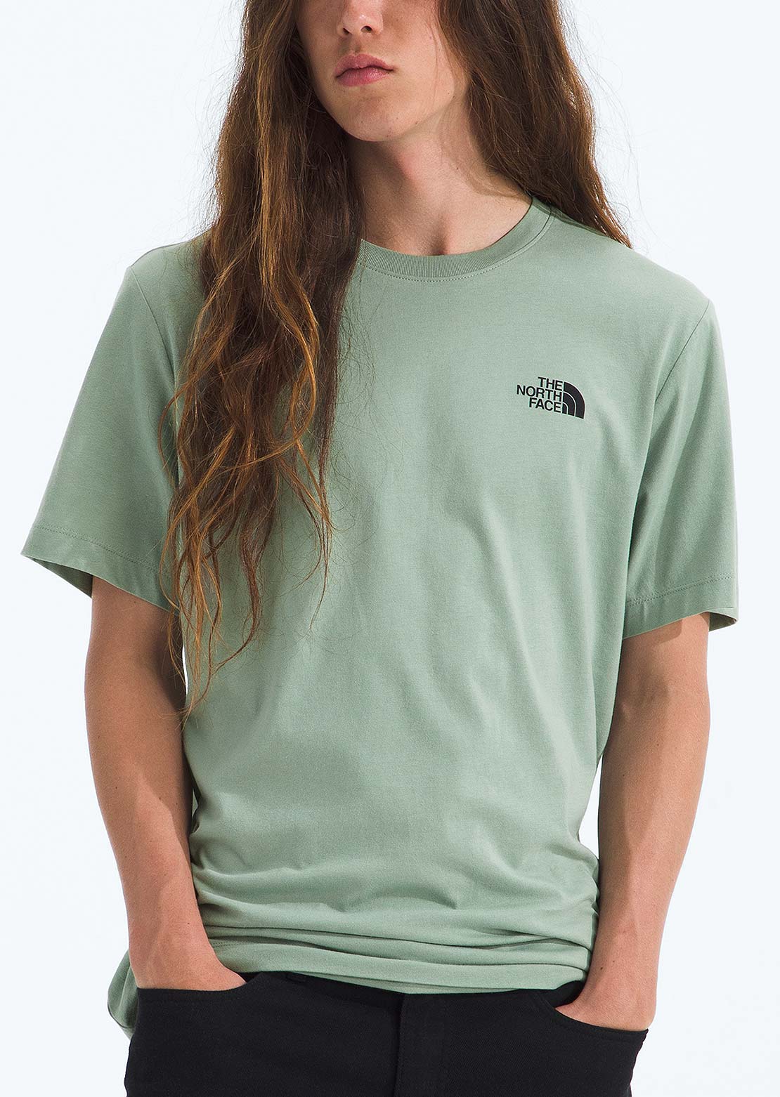The North Face Men's Evolution Sketch Logo Graphic T-Shirt Slate Moss